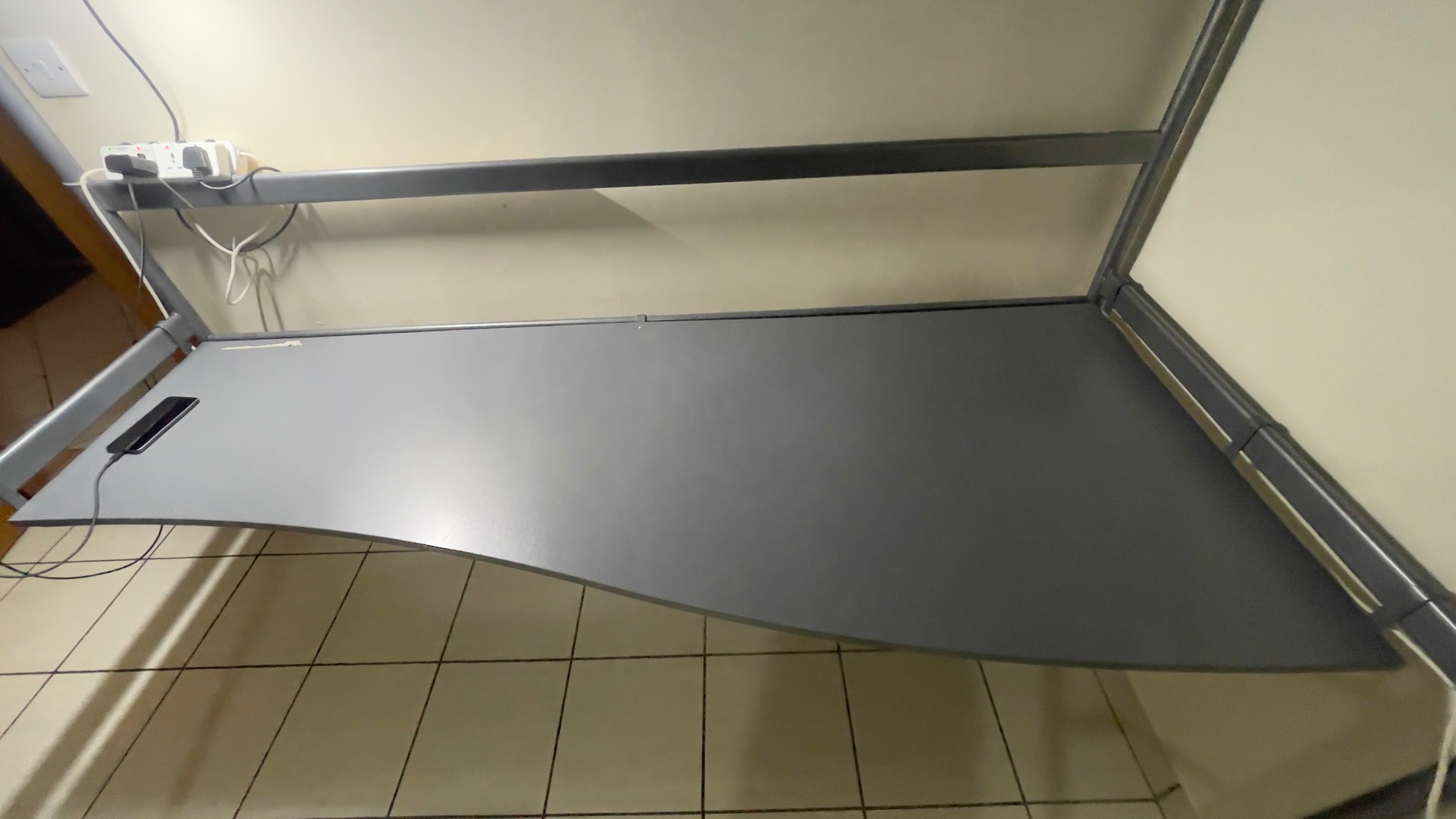 IKEA Metal Bunk Bed with Desk  - Image 4