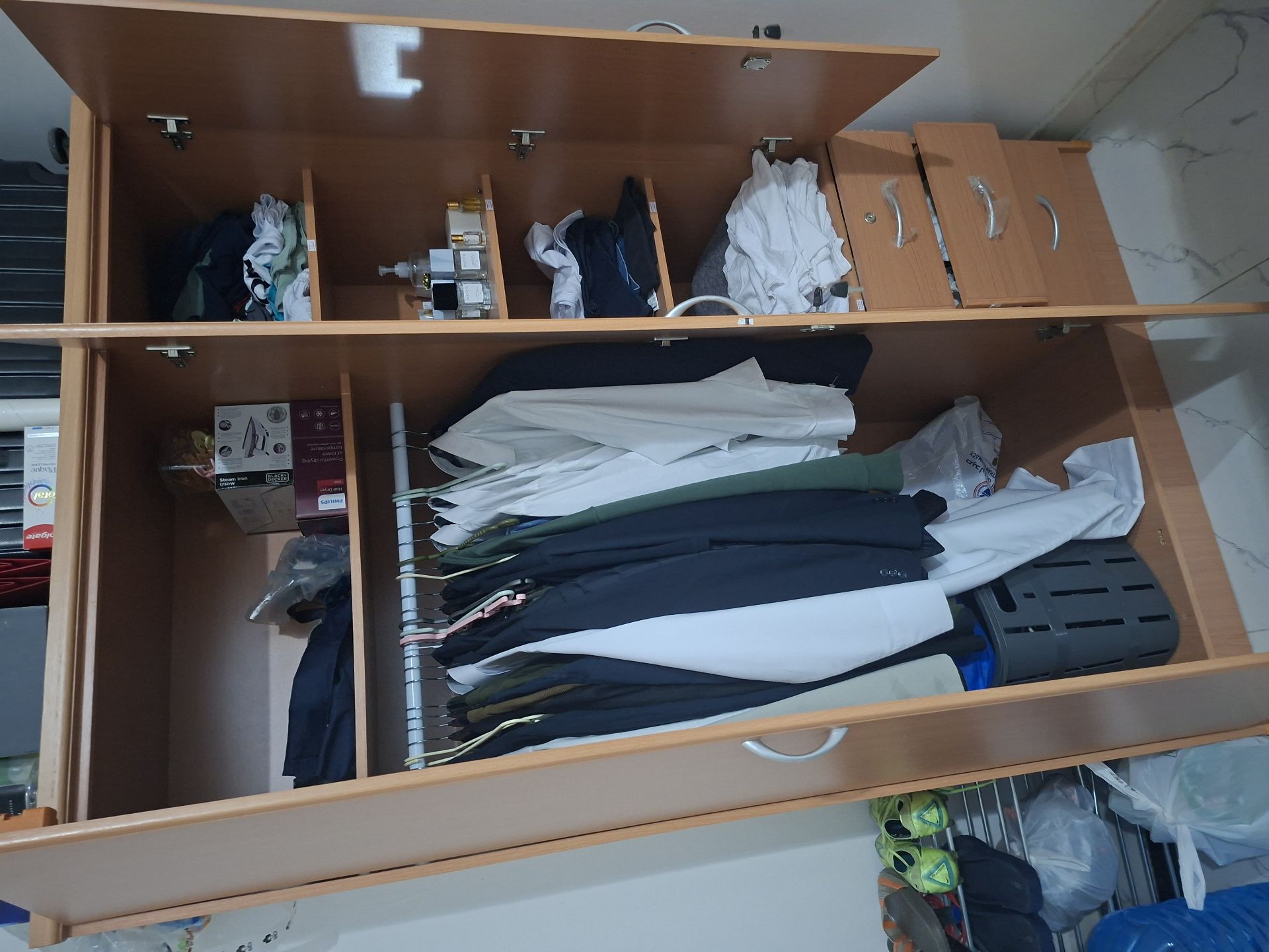 3 door Like new cabinet for sale - Image 3