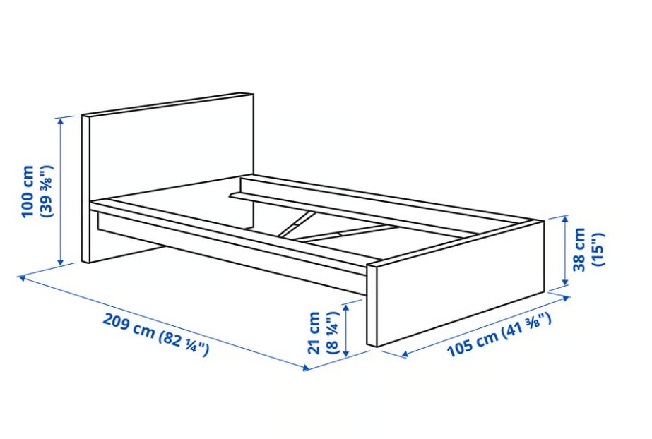 Clearance Sale-IKEA - MALM Bed @ negotiable price - Image 4