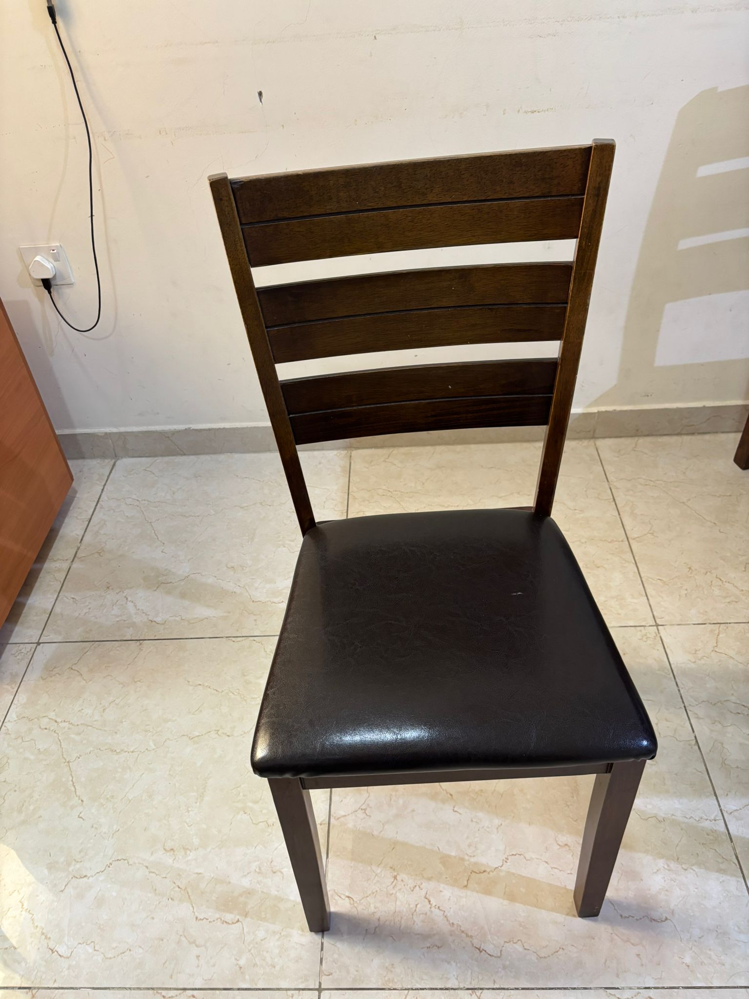 Dining table, chairs and single seat sofa - Image 5