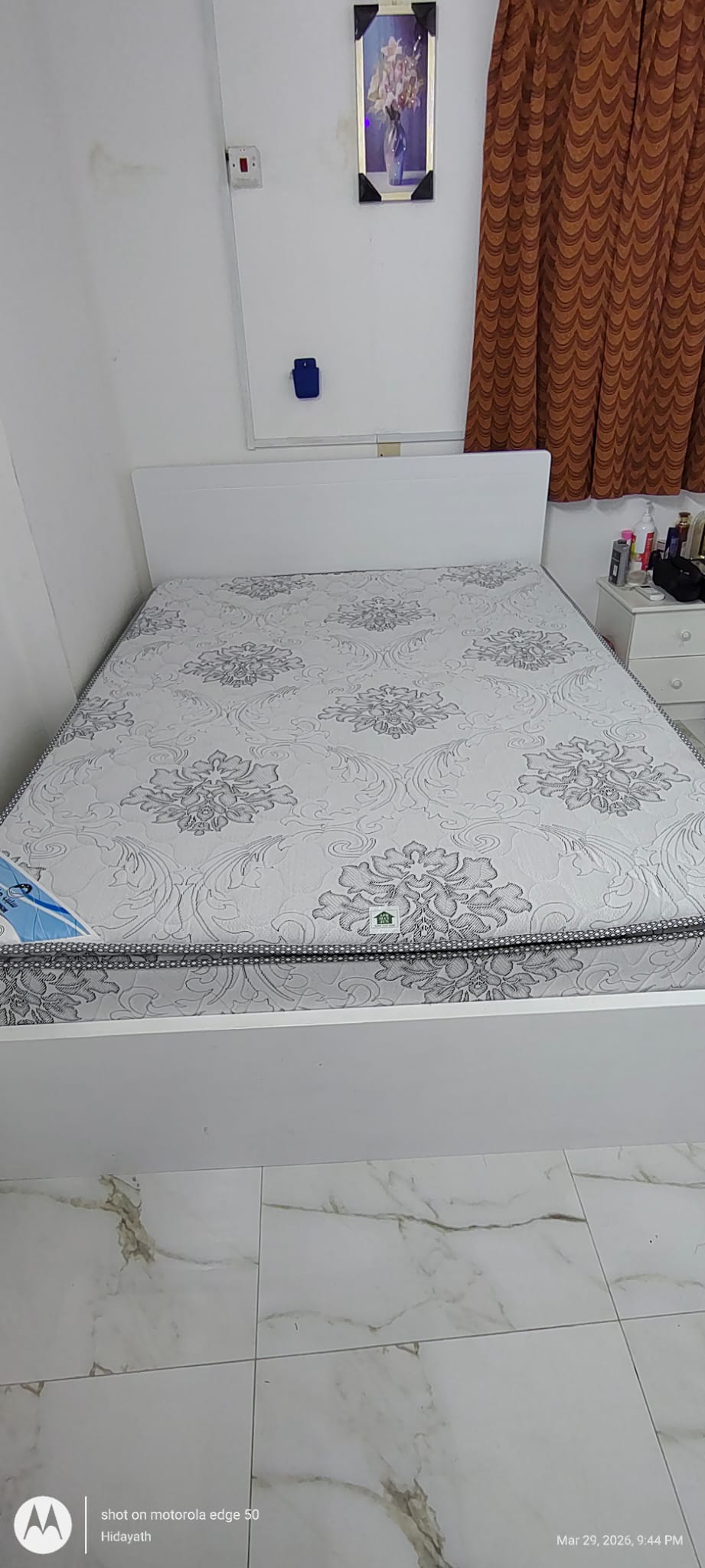 Cot and mattress for sale. - Image 3