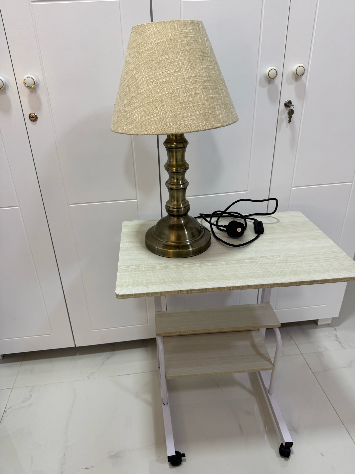 Bedside Lamp & Reading Table - Image 2