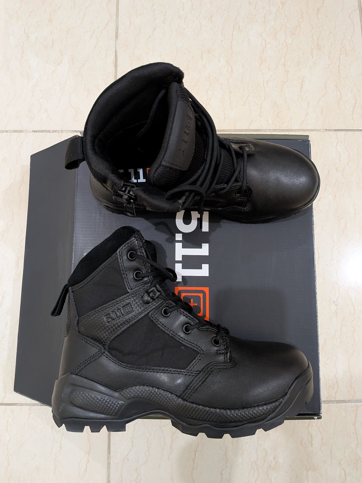 5.11 Tactical Boot 2.0 6" Size Zip Mens Black - Image 5