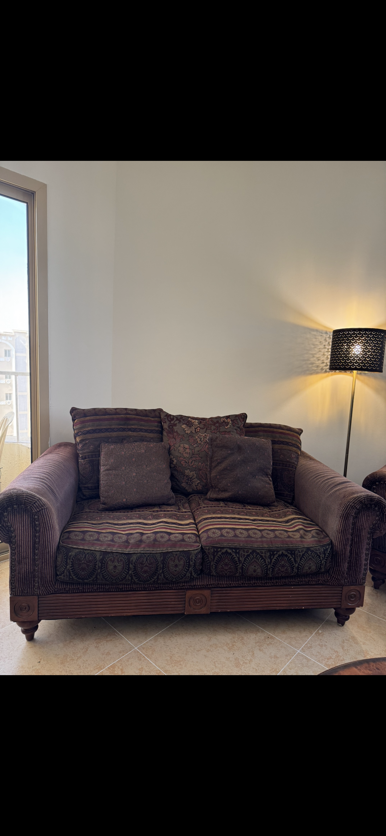 Homecenter 3 brown sofa - Image 2