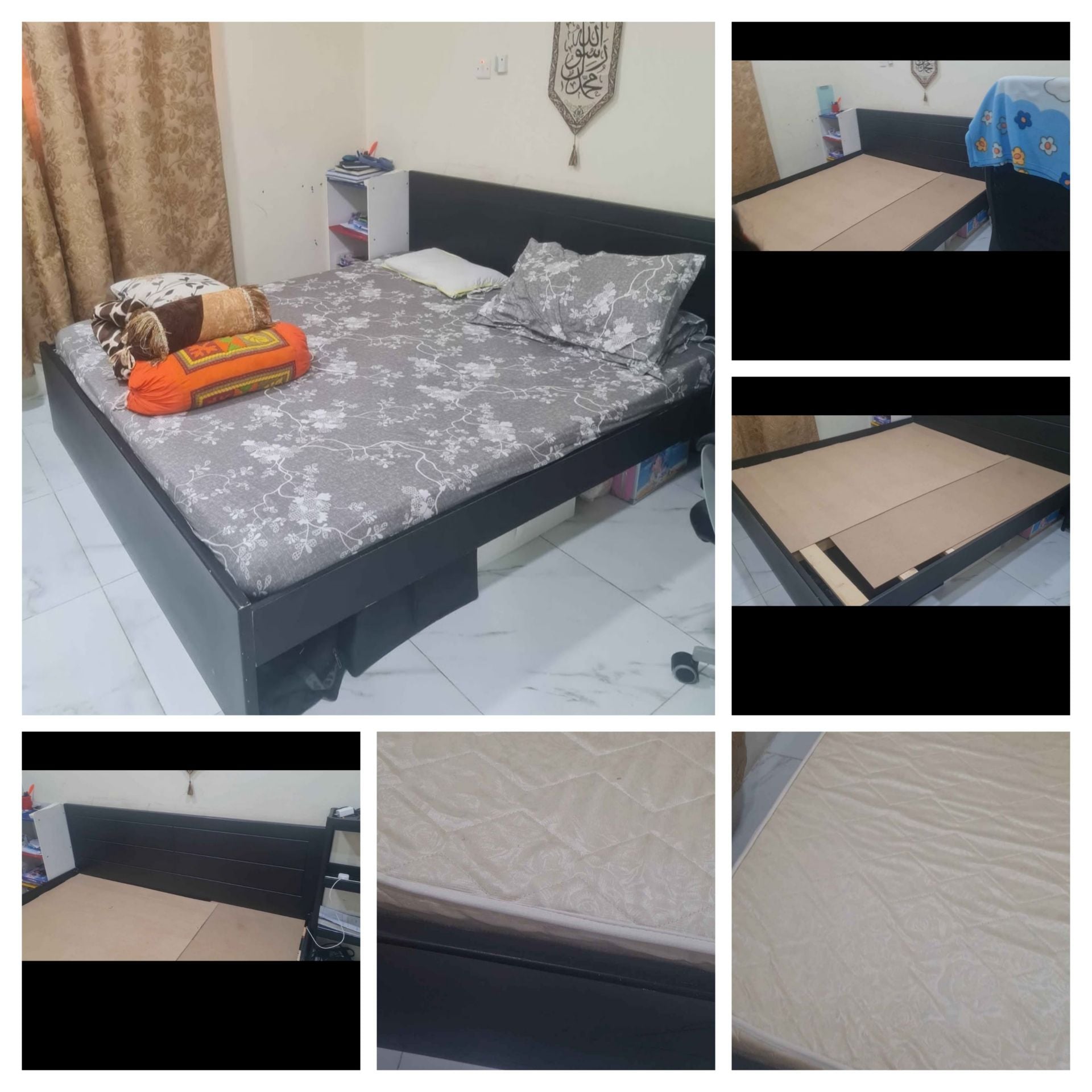 Urgent SellingKing Size Bed with firm Mattress .. - Image 2