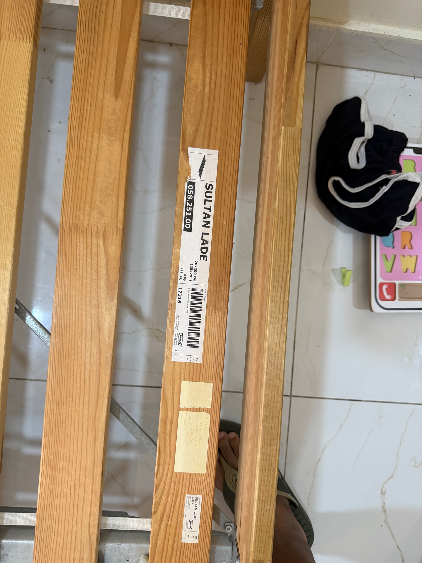 IKEA Bed and mattress  - Image 2