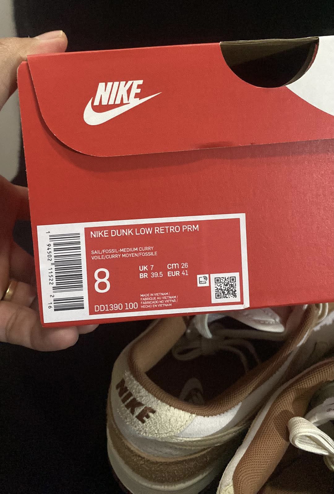 Nike Dunk Low Medium Curry - Image 8
