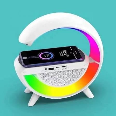 LED Wireless Charging Bluetooth Speaker For Sale 🌟 - Image 3