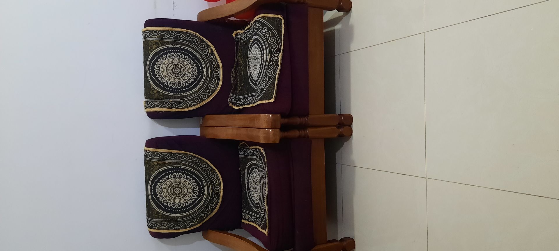 Wooden sofa - Image 3