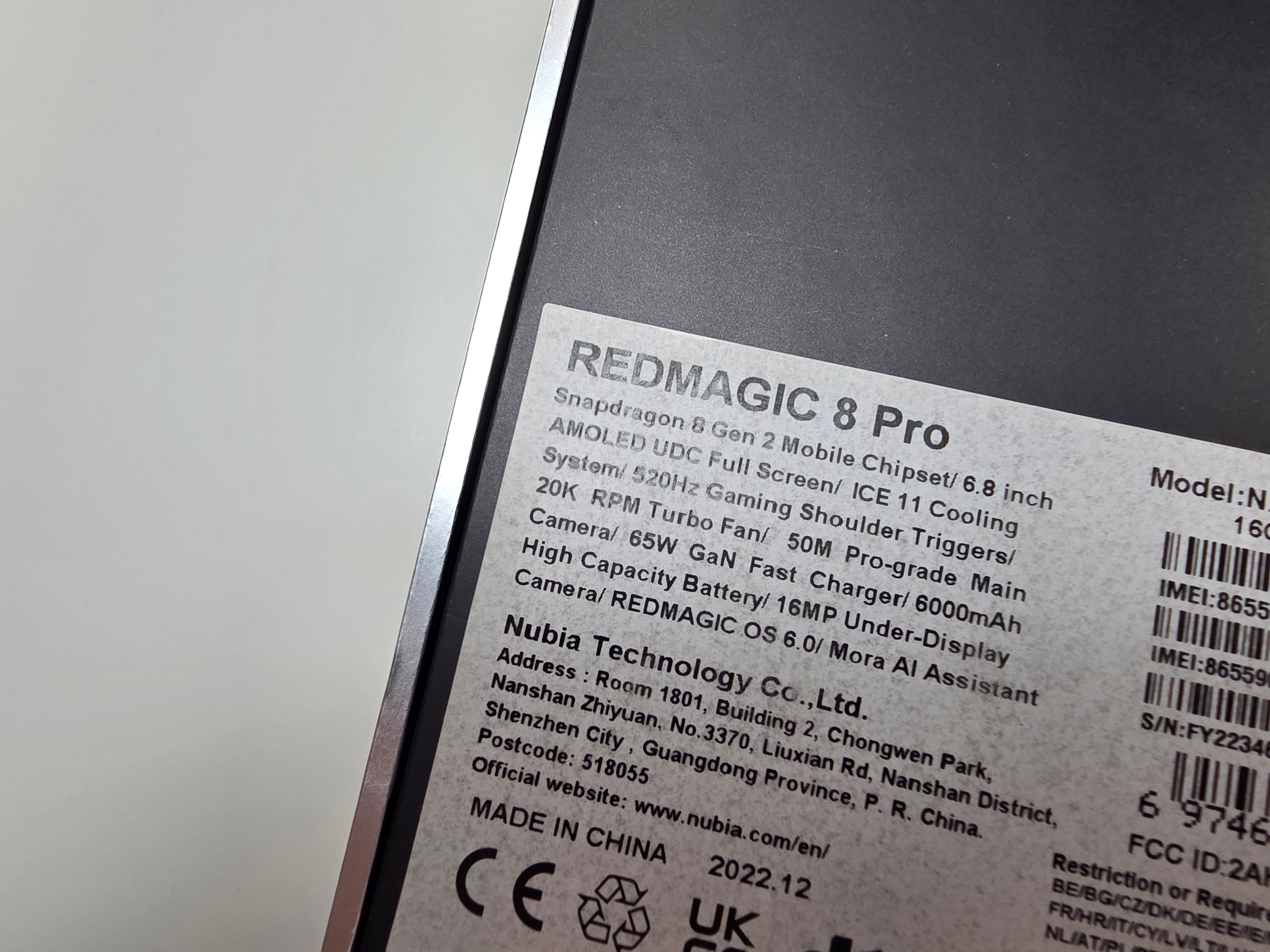 Redmagic 8 Pro جديد 512GB - 16GB RAM - Image 6