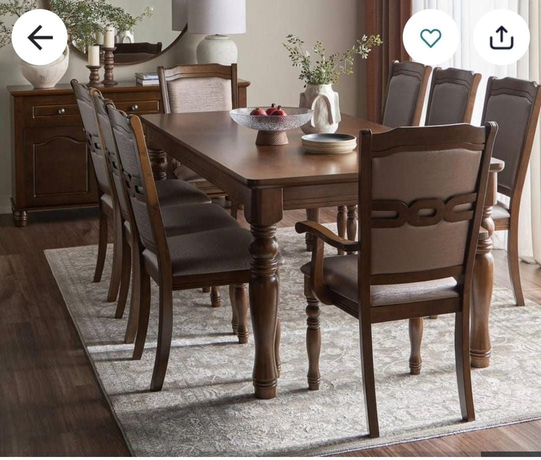 8-seater dining table. - Image 7