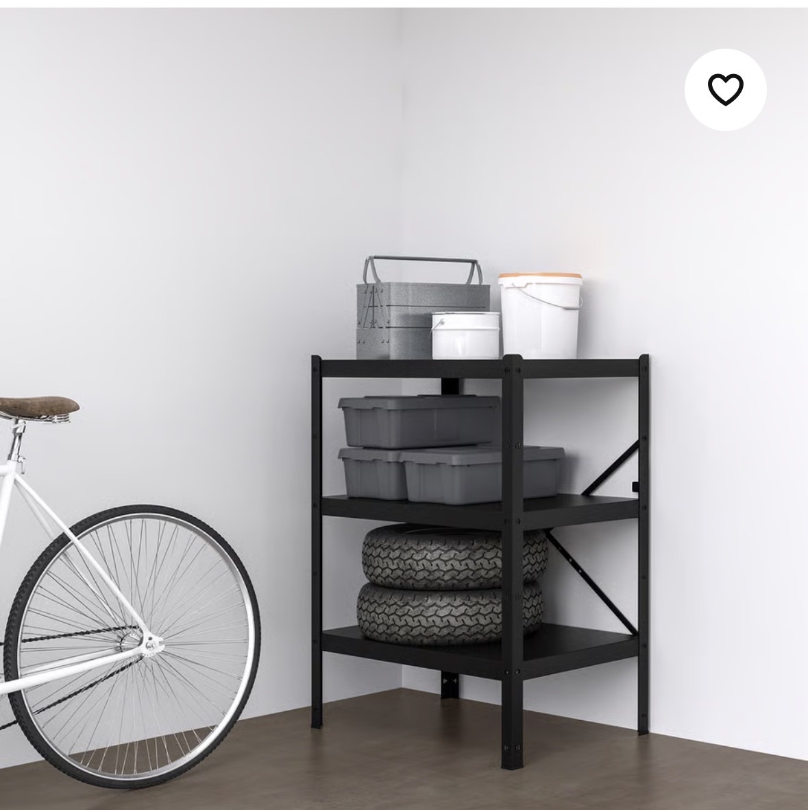 Shelving unit from IKEA bought recently. Barely used.  - Image 3