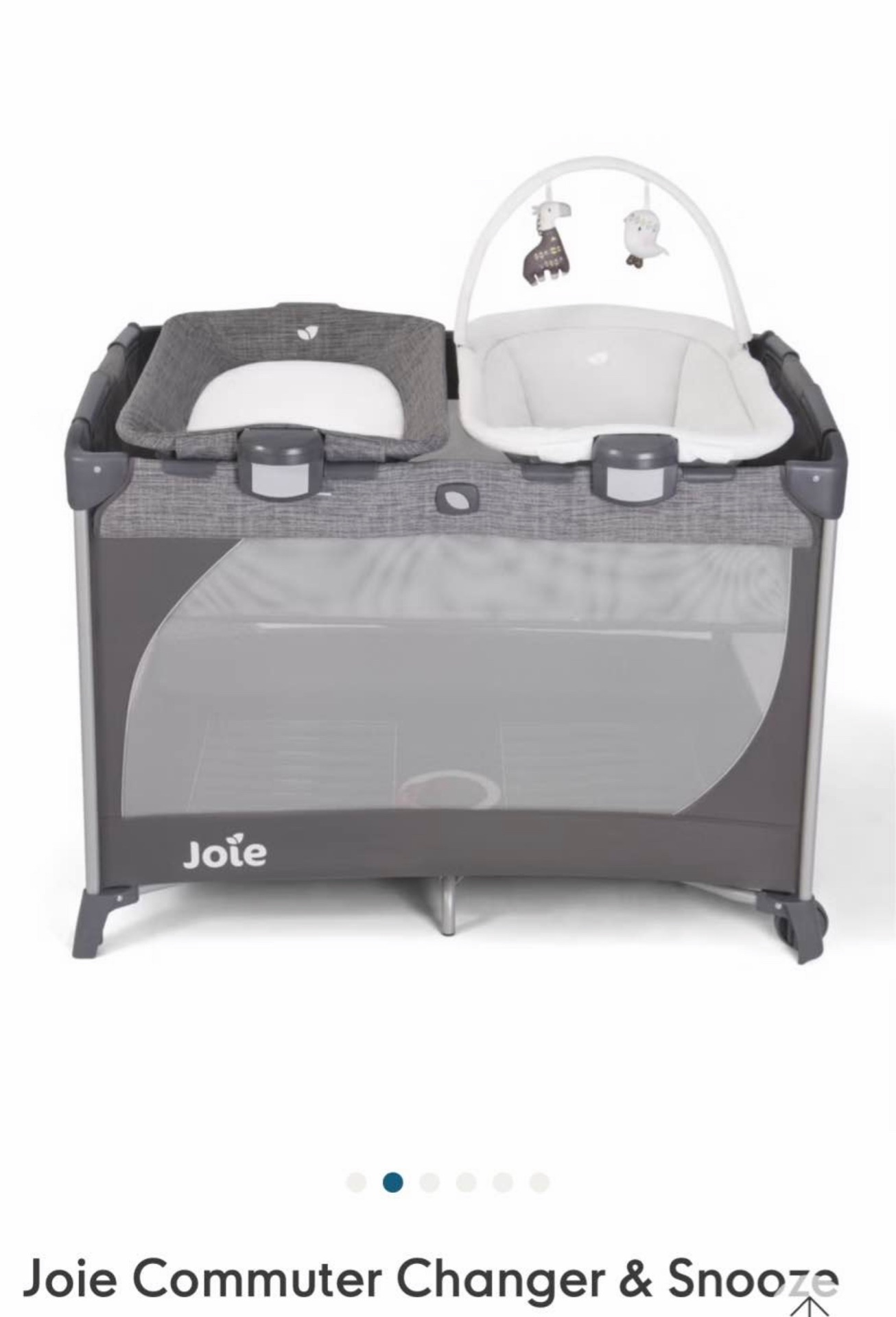 Joie Travel Cot with mattress - Image 2