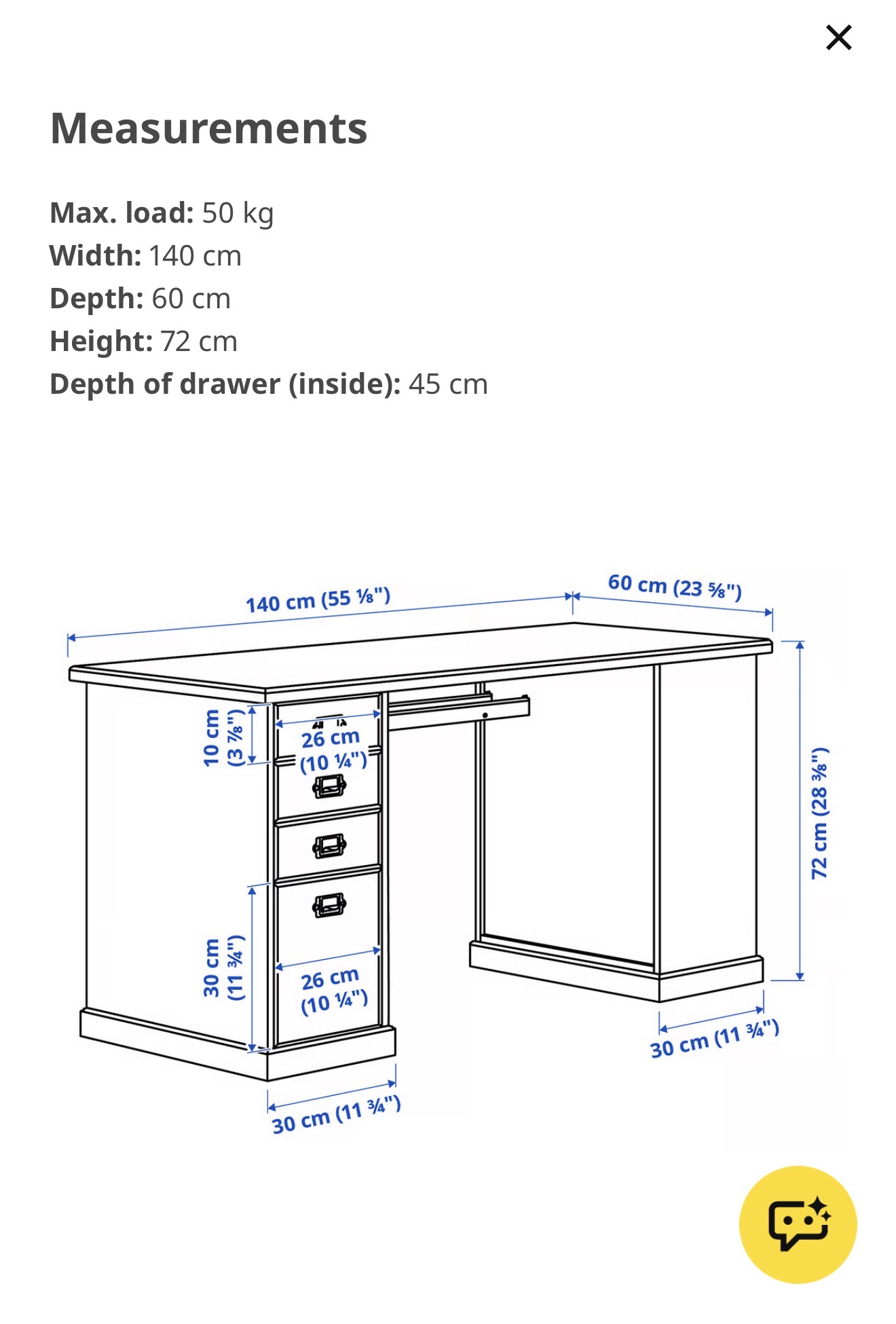 MOVING OUT SALE - IKEA DESK - Image 4