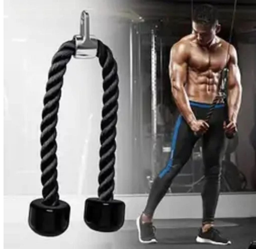 Weight Training Triceps Rope - Pull Down Cable - Image 1