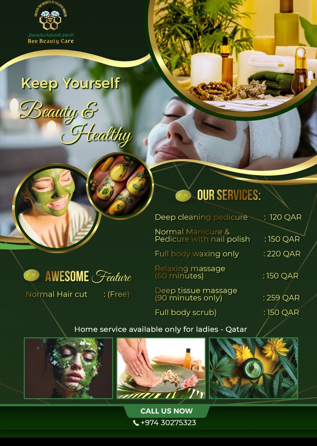 Beauty and therapist home services