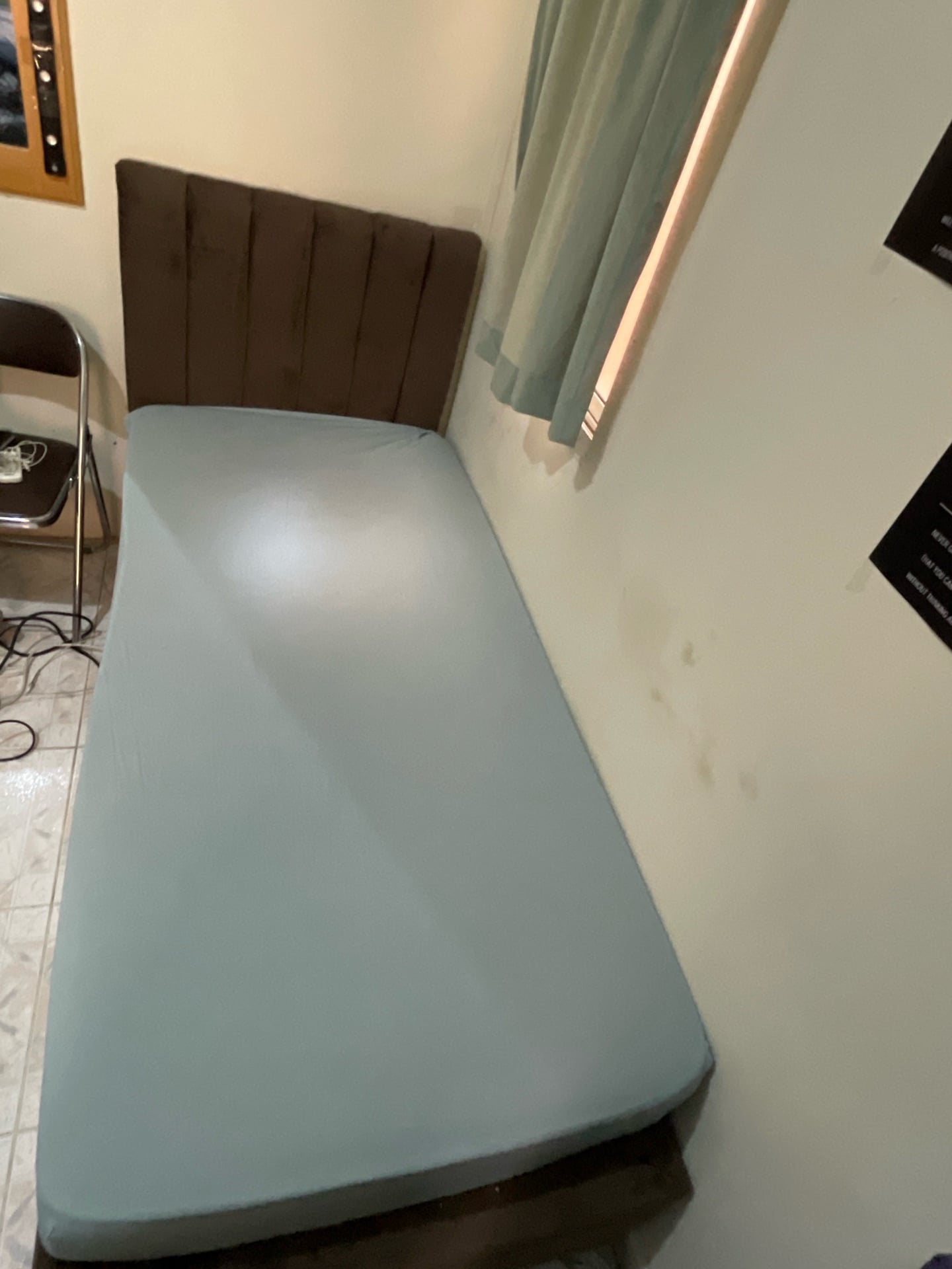 Bed with mattress. - Image 1