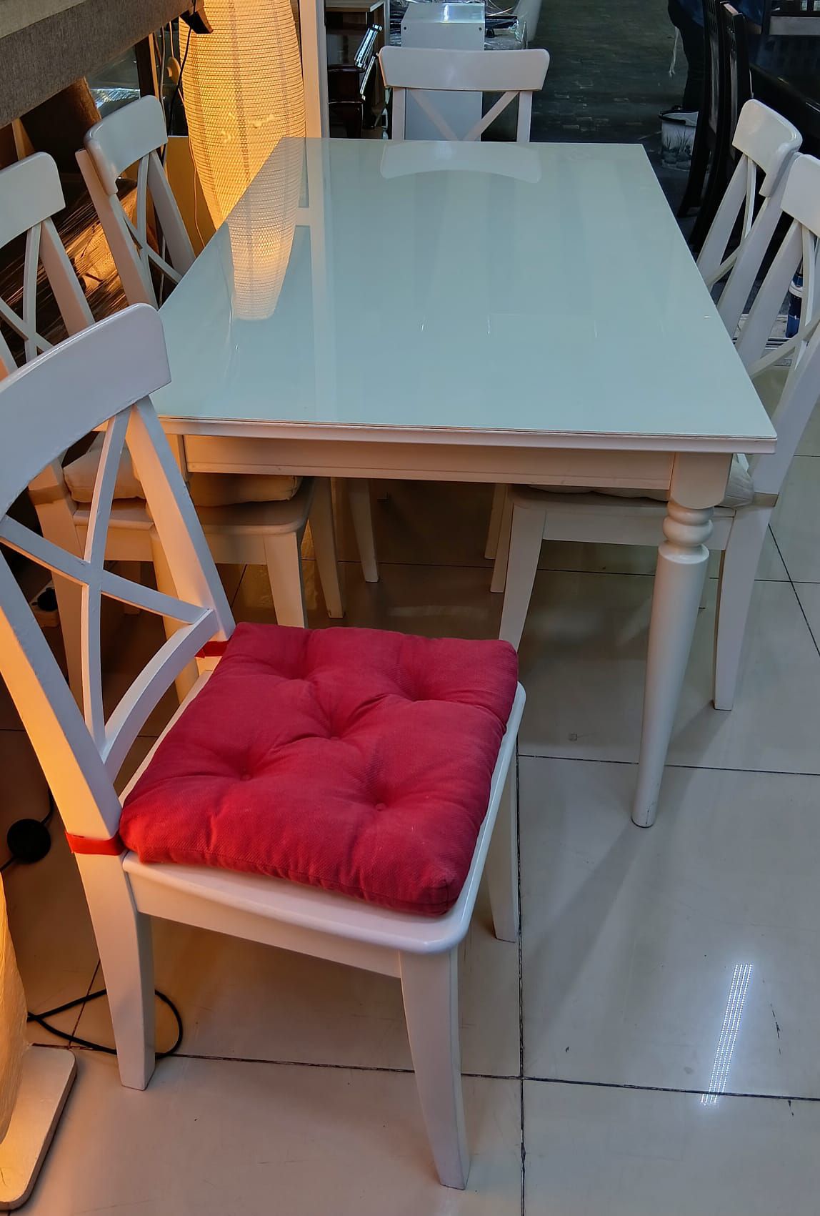 Ikea Dining with chair - Image 4