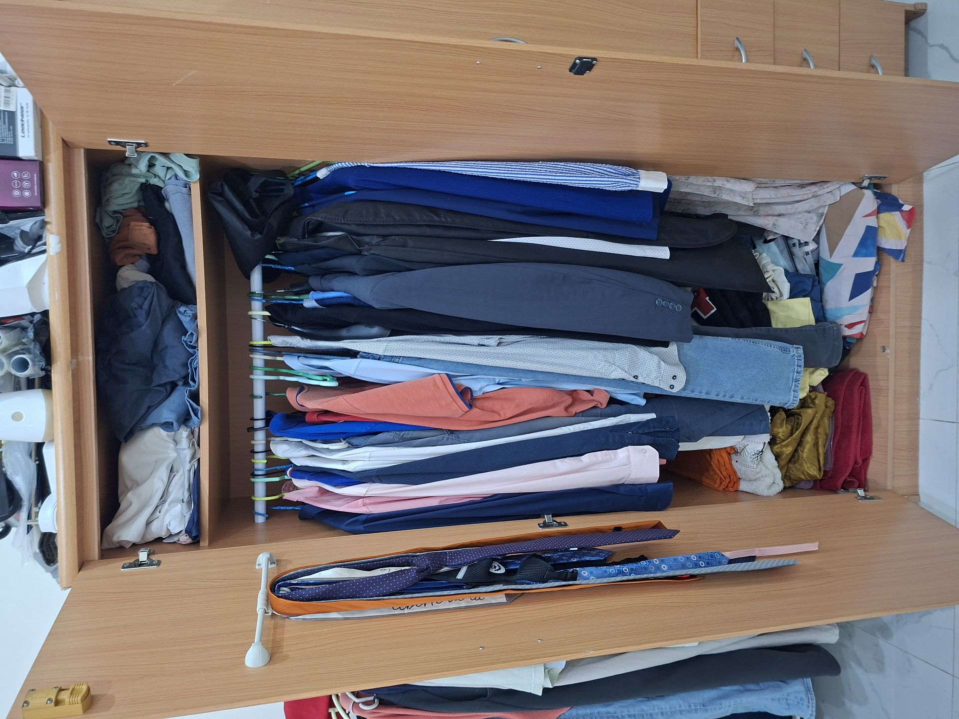 3 door wardrobe used - Image 3
