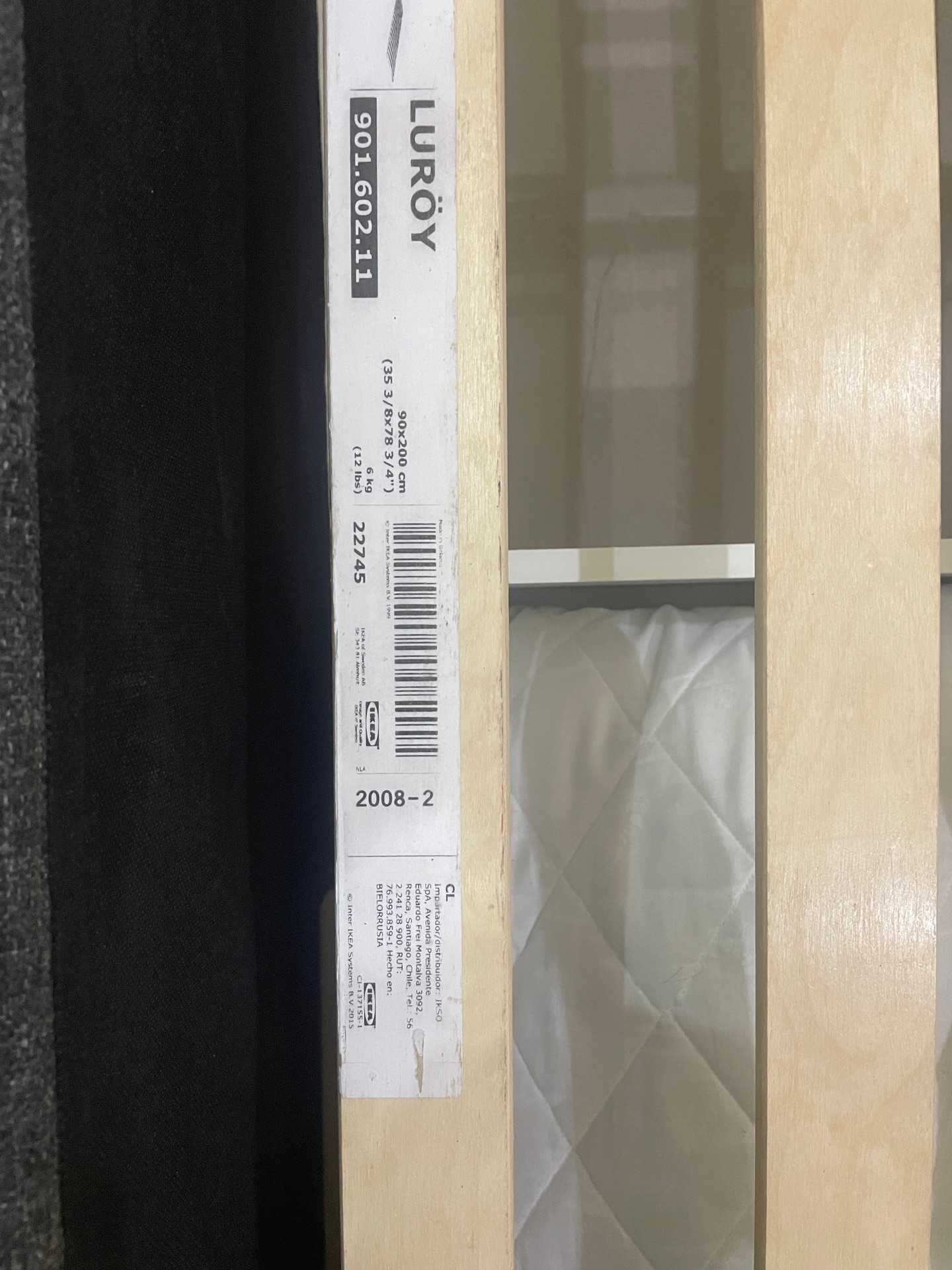 IKEA BED & mattress new - King size - Image 5