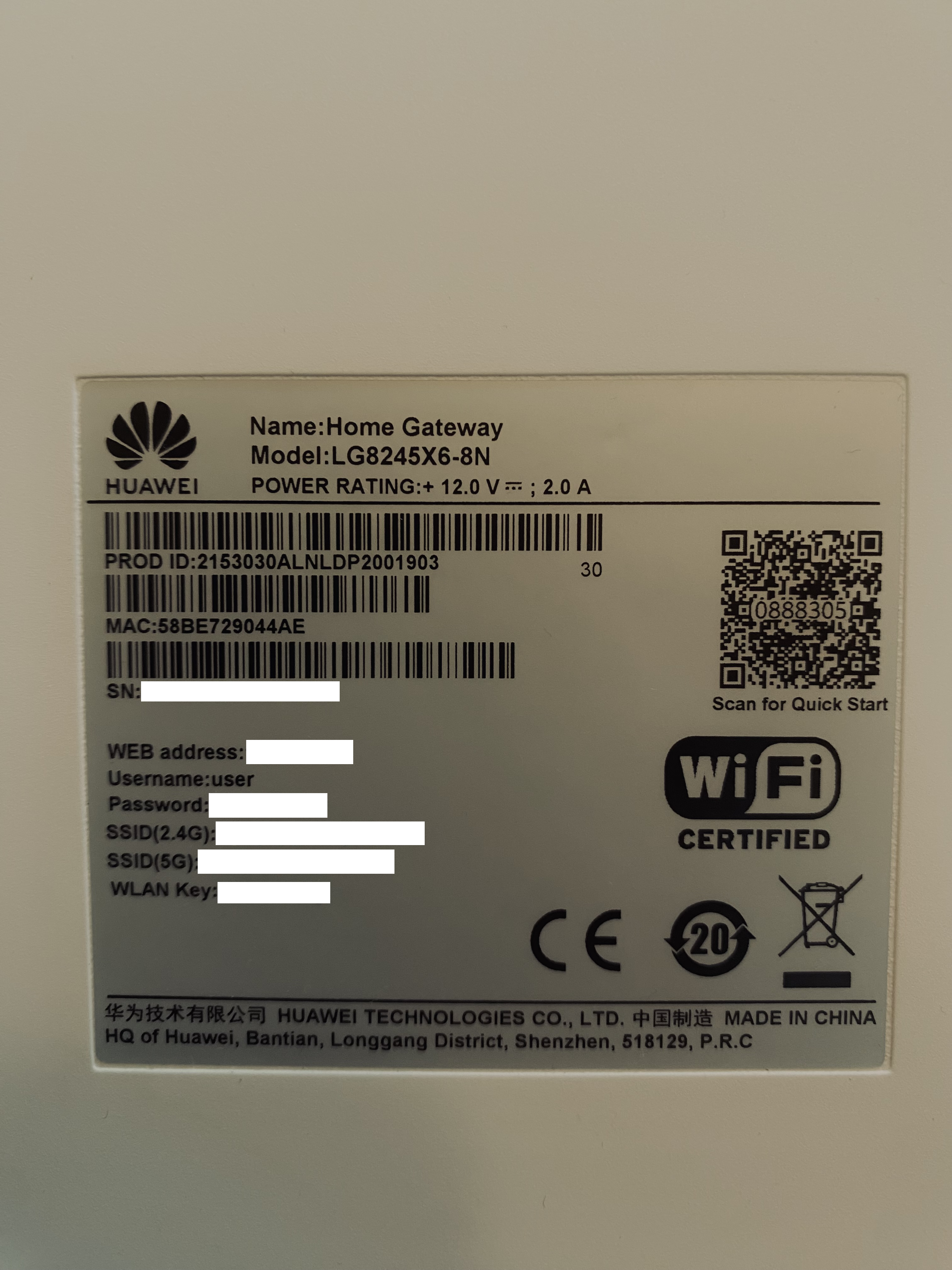 HUAWEI WIFi 6 5G Home Gateway (Negotiable) - Image 7