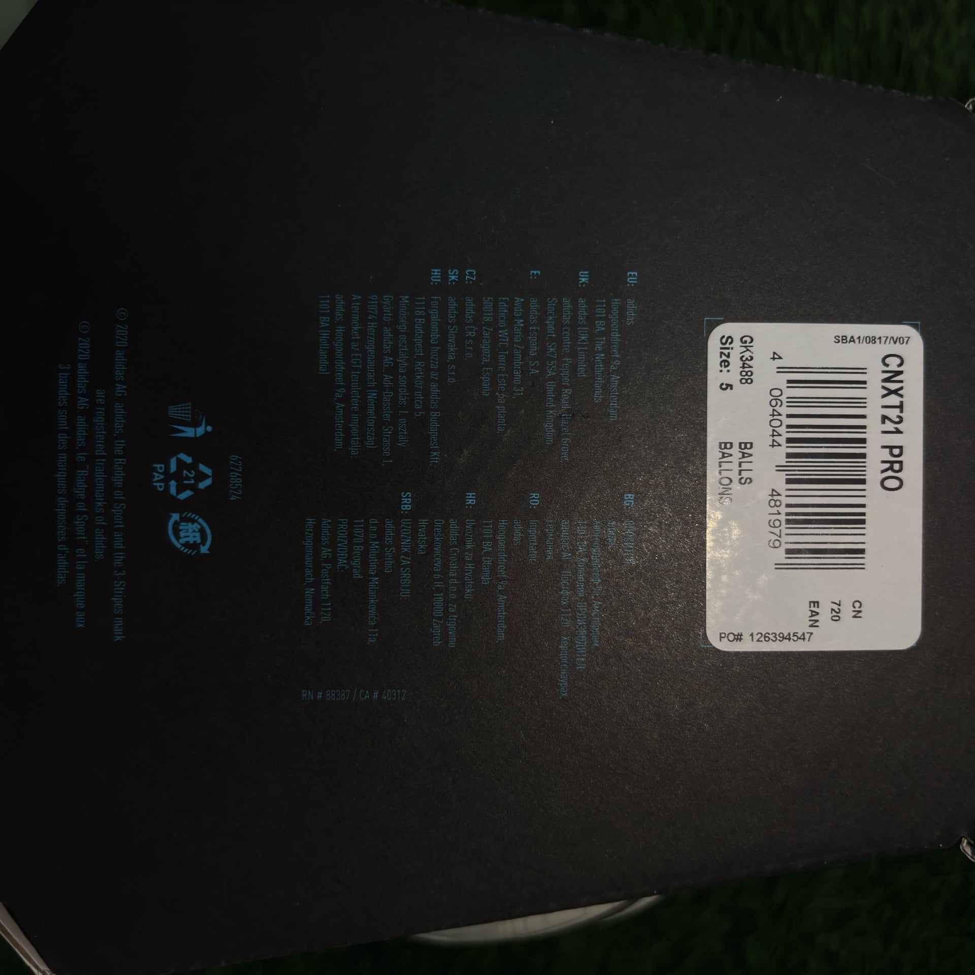 Adidas Conext 21 Pro Official Match Ball Size 5 | FIFA Quality Pro | Brand New B - Image 4