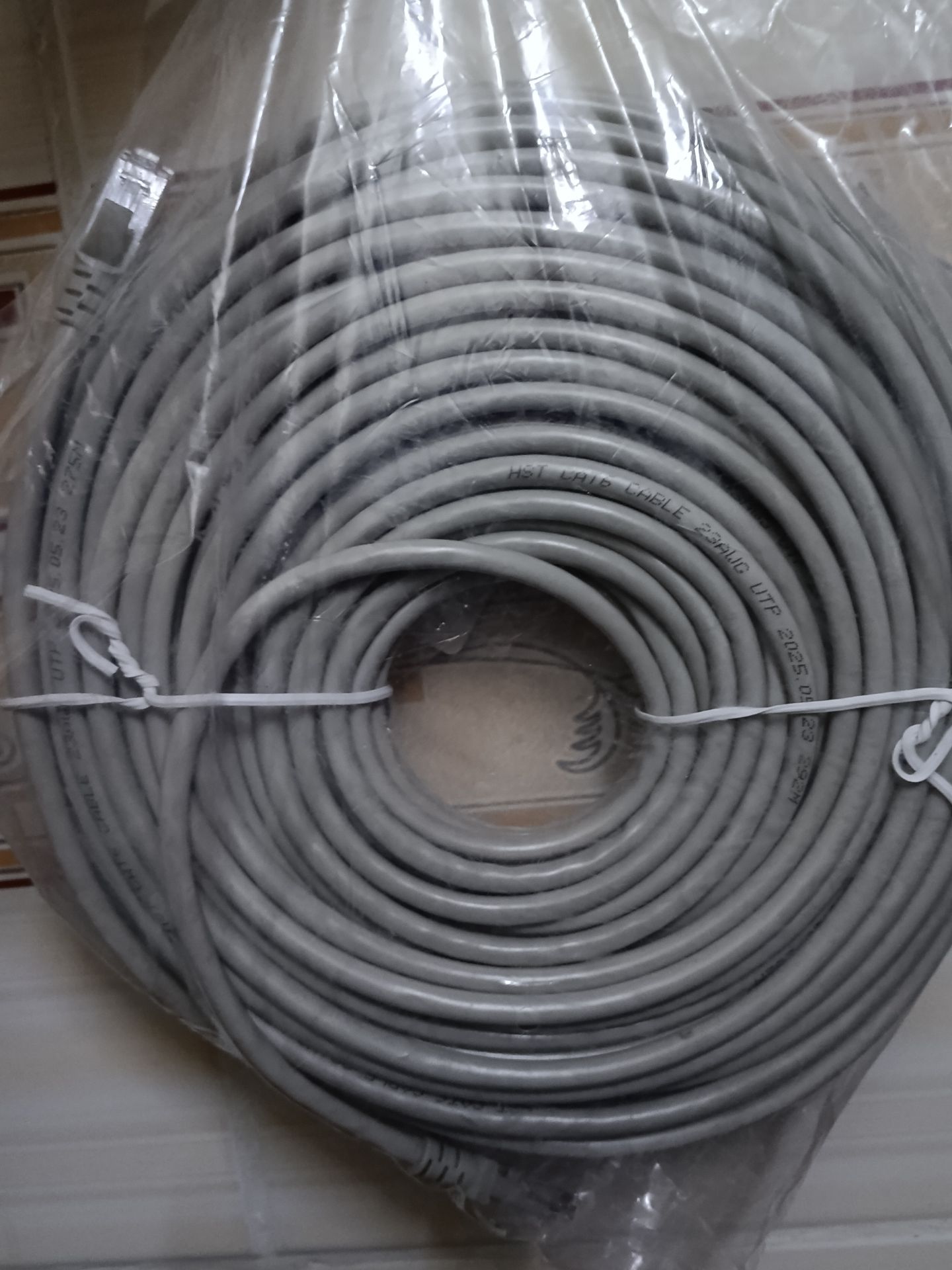 Ethernet cable with 2 connector attached both side  - Image 3