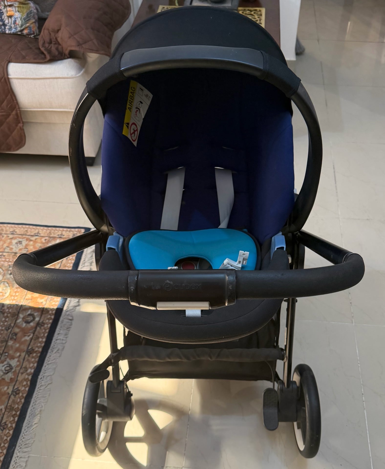 CBX infant/ baby car seat with stroller frame  - Image 2