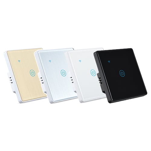 Secuview One Gang Brushed Panel Smart Switch With Plastic Border - Image 5