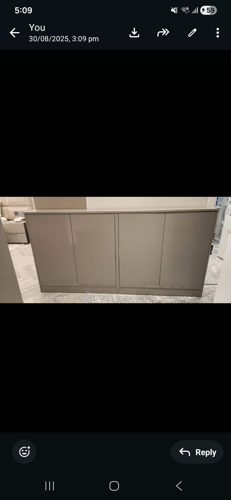 Used like new 1 wardrobe and 3 storages for sale - Image 5
