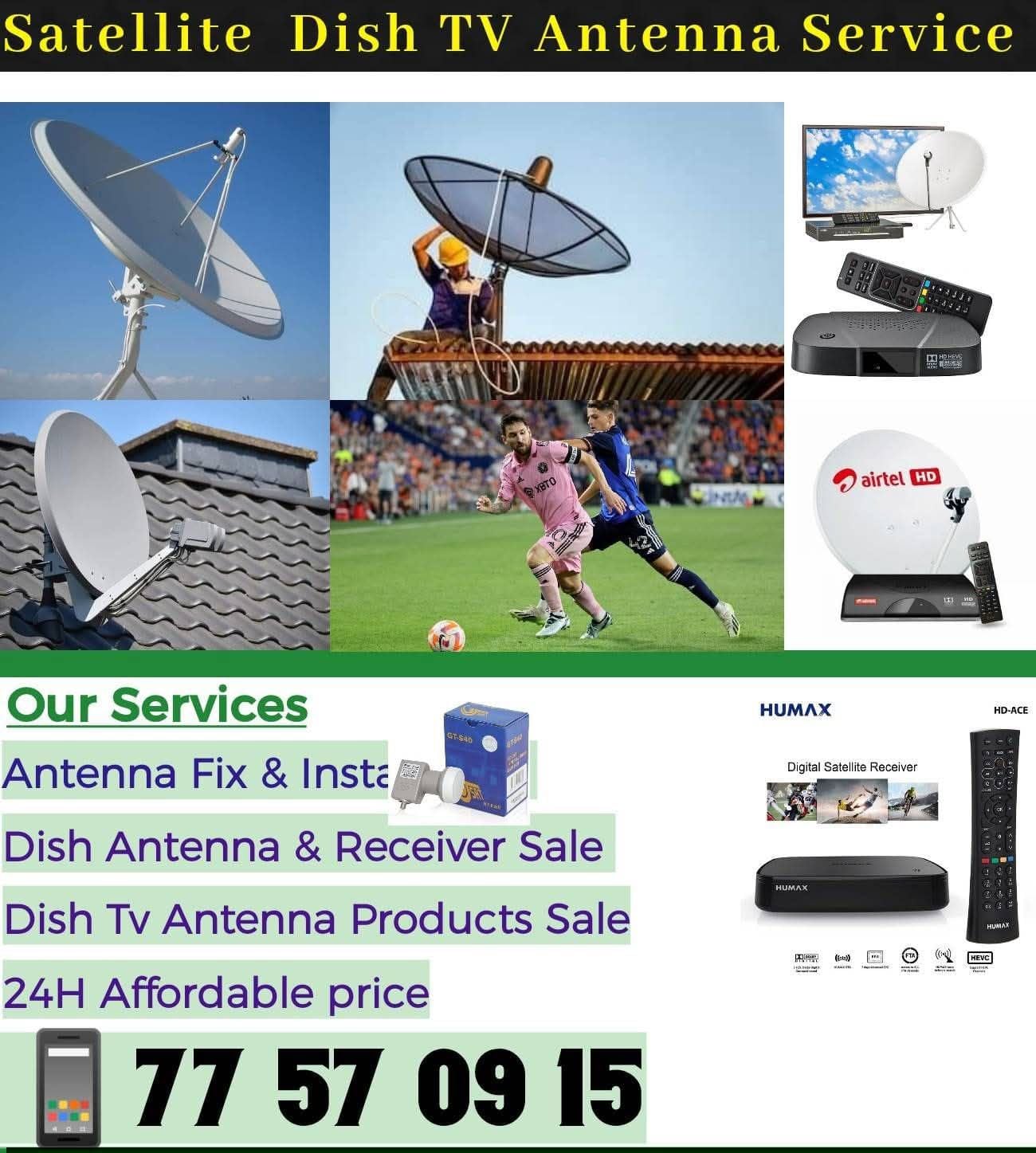 Satellite Dish TV Antenna Sale Installation & Fix Qatar  - Image 7