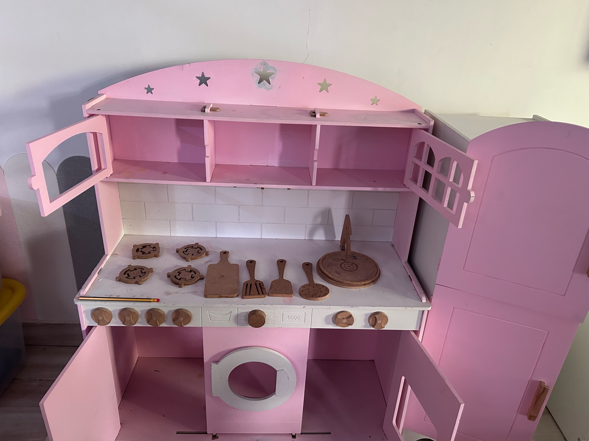Wooden kitchen set for Kids - Image 6