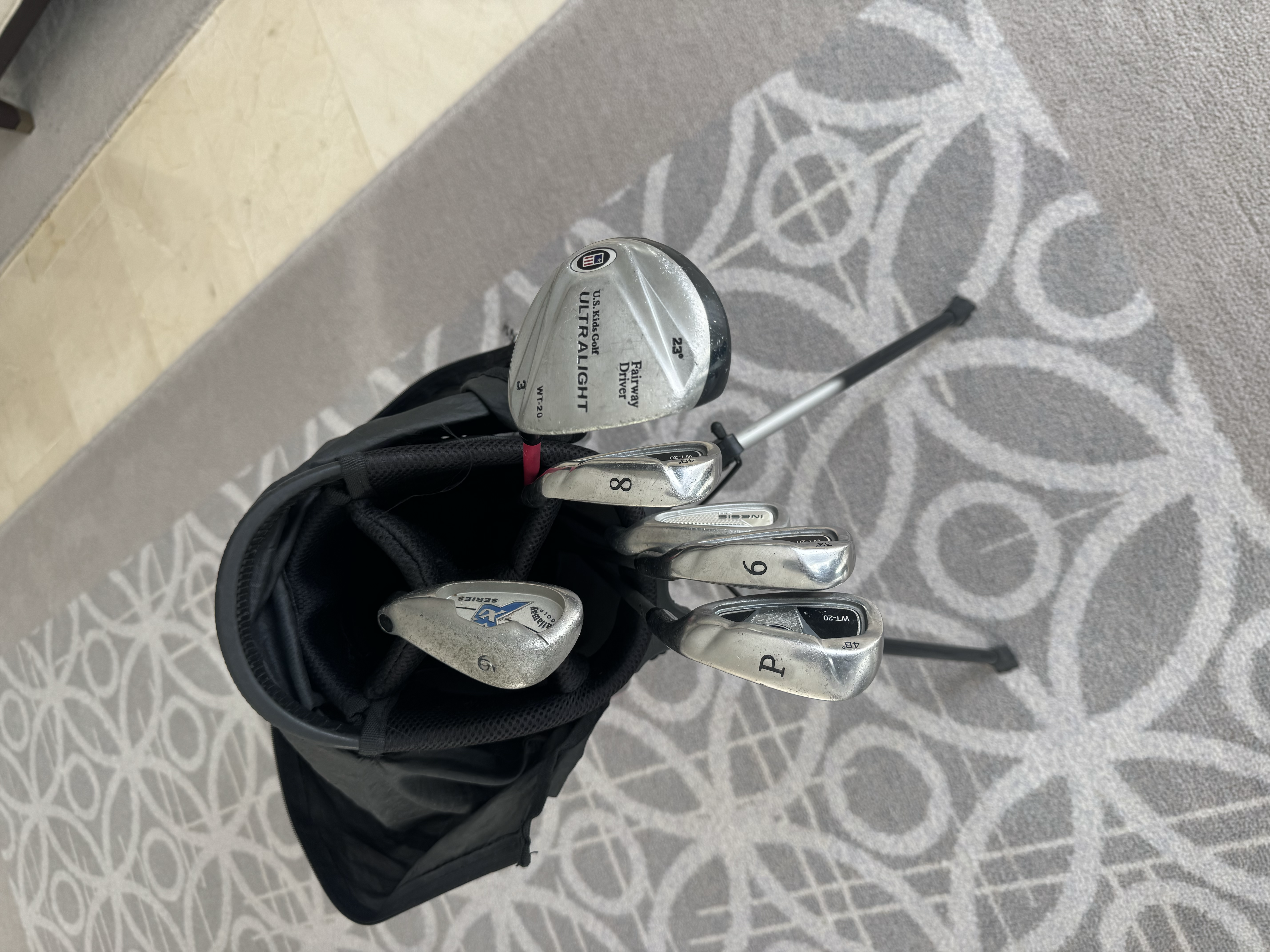 US Kids Golf Set - Ultralight 48" (WT-20)  - Image 2