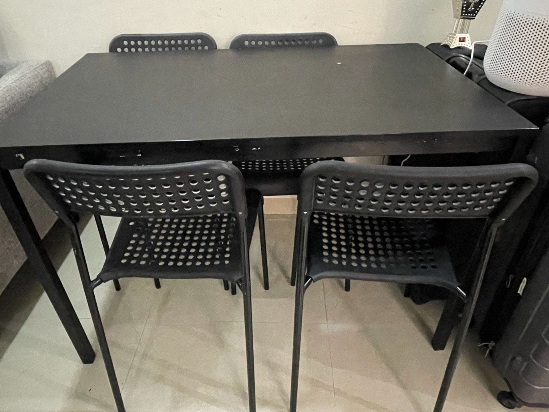 Ikea table and 4 chairs for sale - Image 2