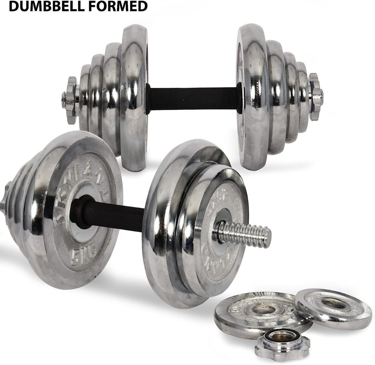 50kg dumbbell chrome set - Image 6