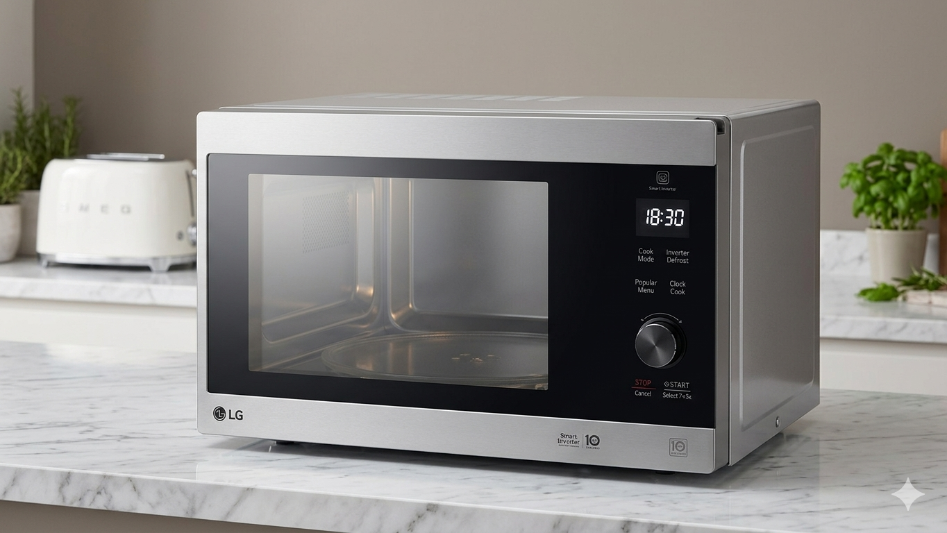 LG Smart Inverter Microwave Oven for Sale (Excellent Condition) - Image 4