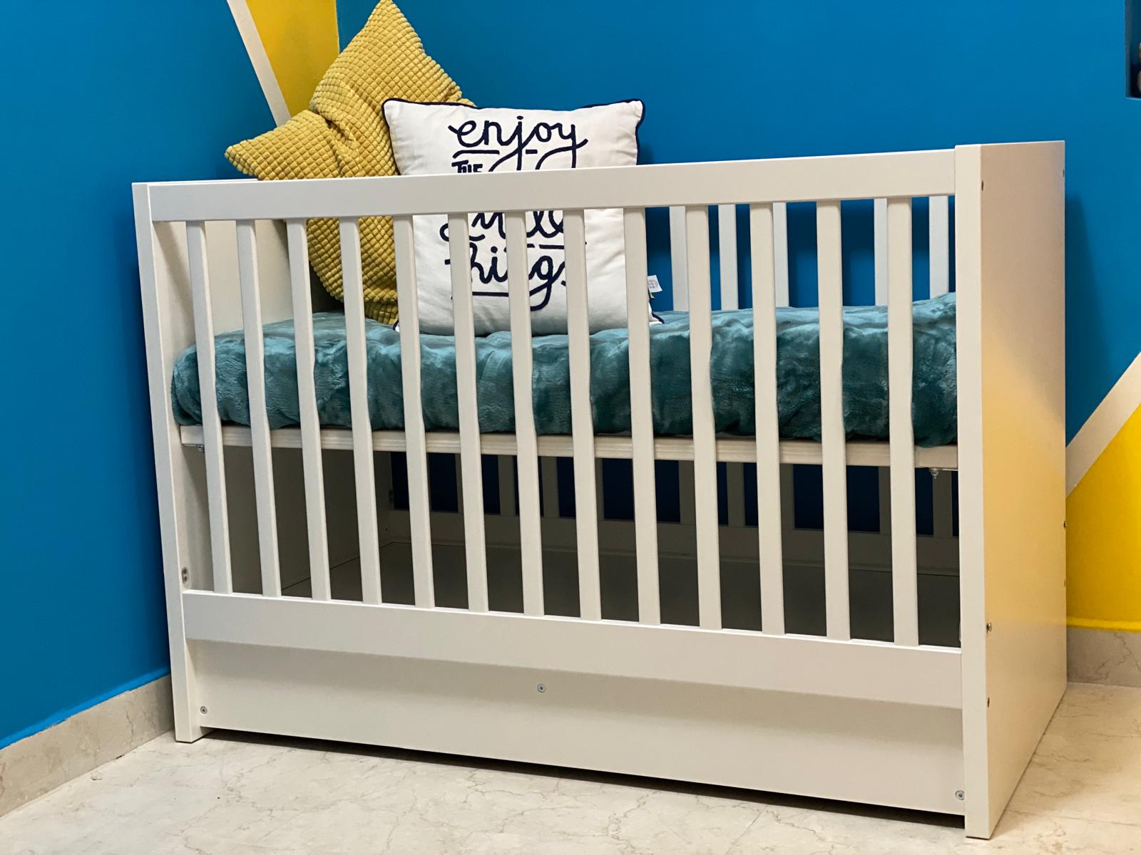 IKEA Baby Cot + Mattress Bundle | Excellent Condition - Image 1