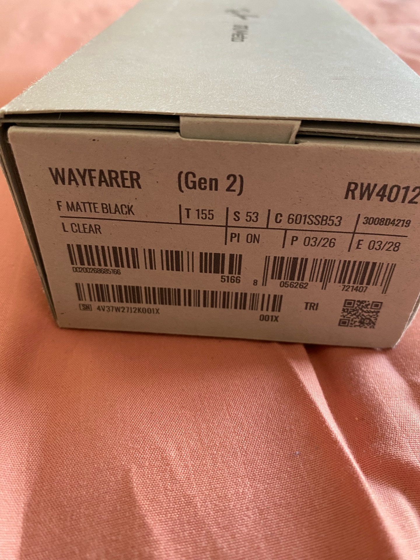 نظارات Ray-Ban Meta Wayfarer Gen 2 – RW4012 أسود مطفي | كالجديد - Image 7