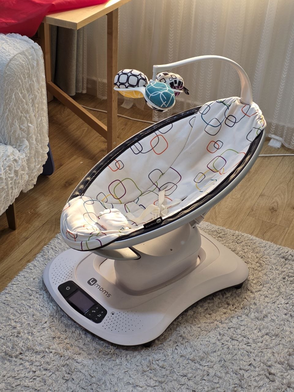 4moms Swing, Ikea Baby Gym toy, Baby Brezza Instant Warmer + Free Toys - Image 1