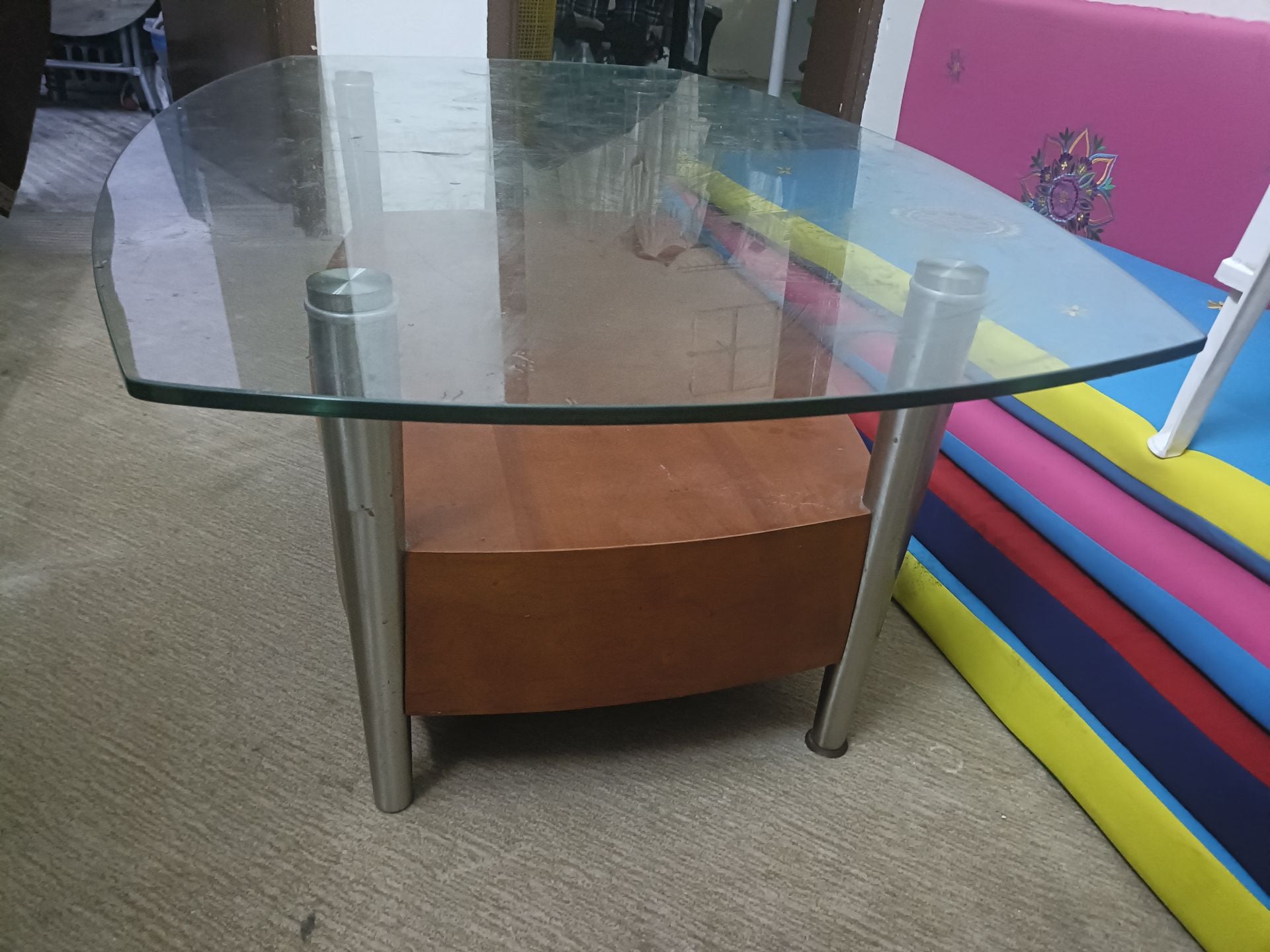 Glass Teapoy - Image 4