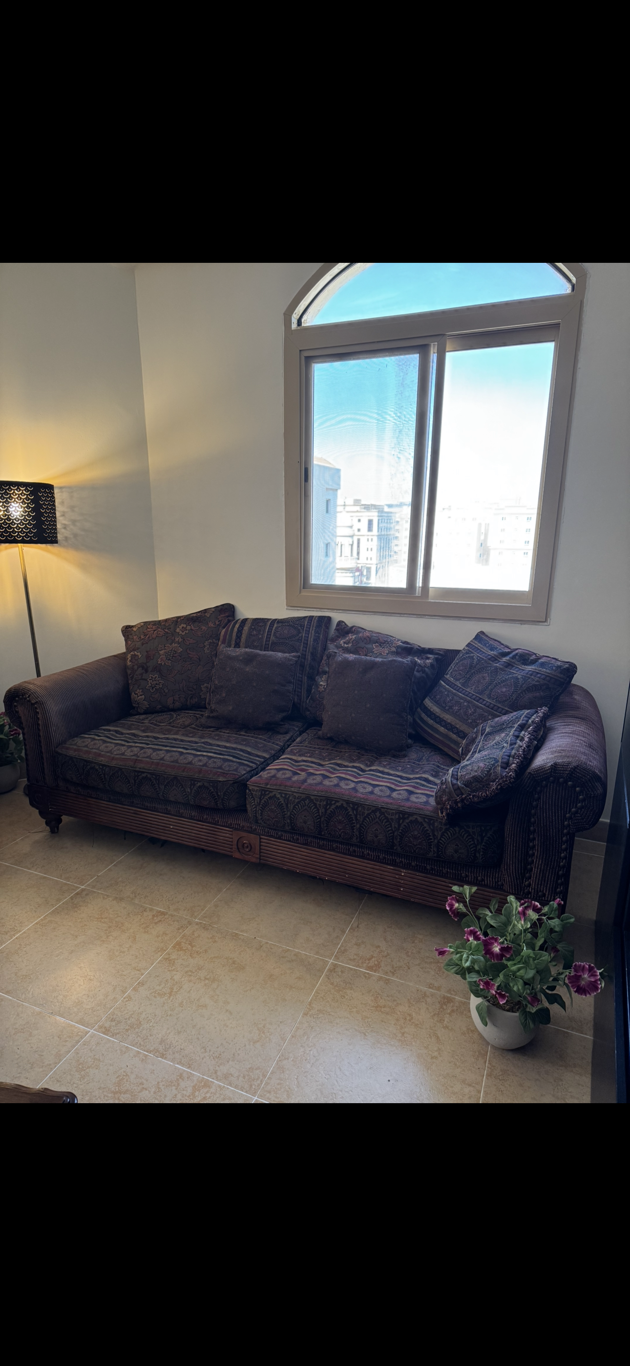Homecenter 3 brown sofa - Image 3