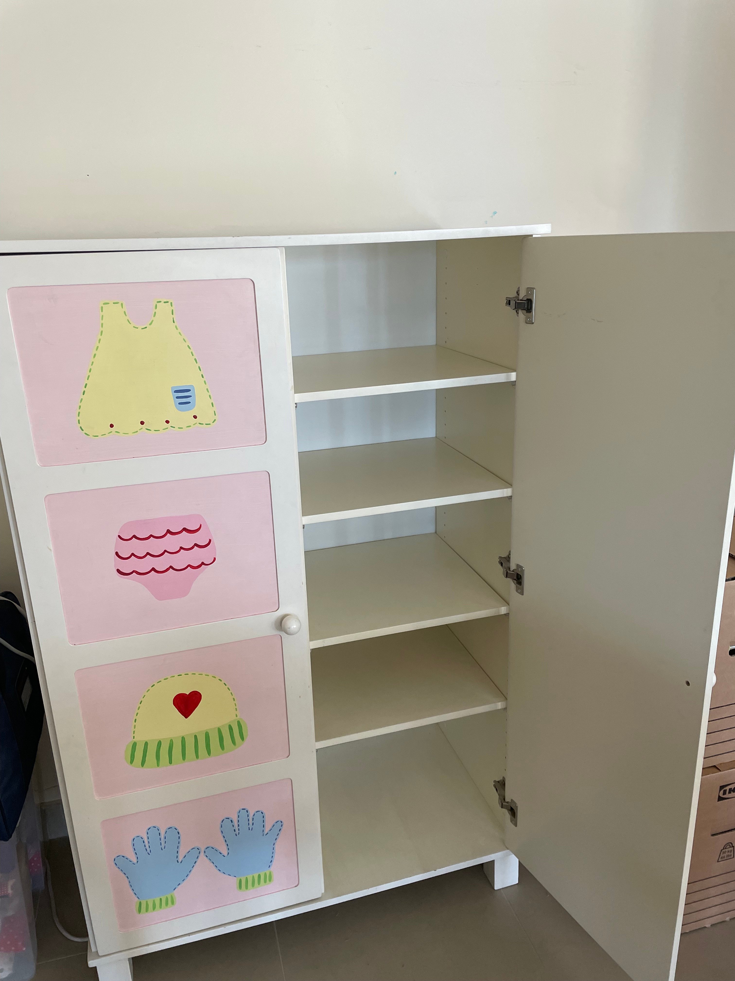 Kids beautiful decor wardrobe/cupboard - Image 6