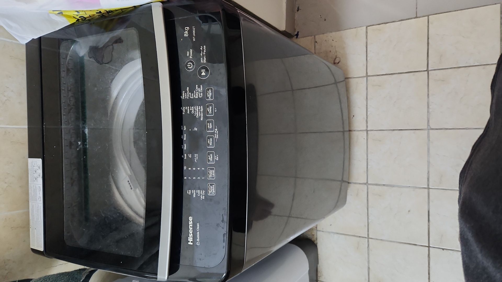 Hisense topload 8kg  - Image 2