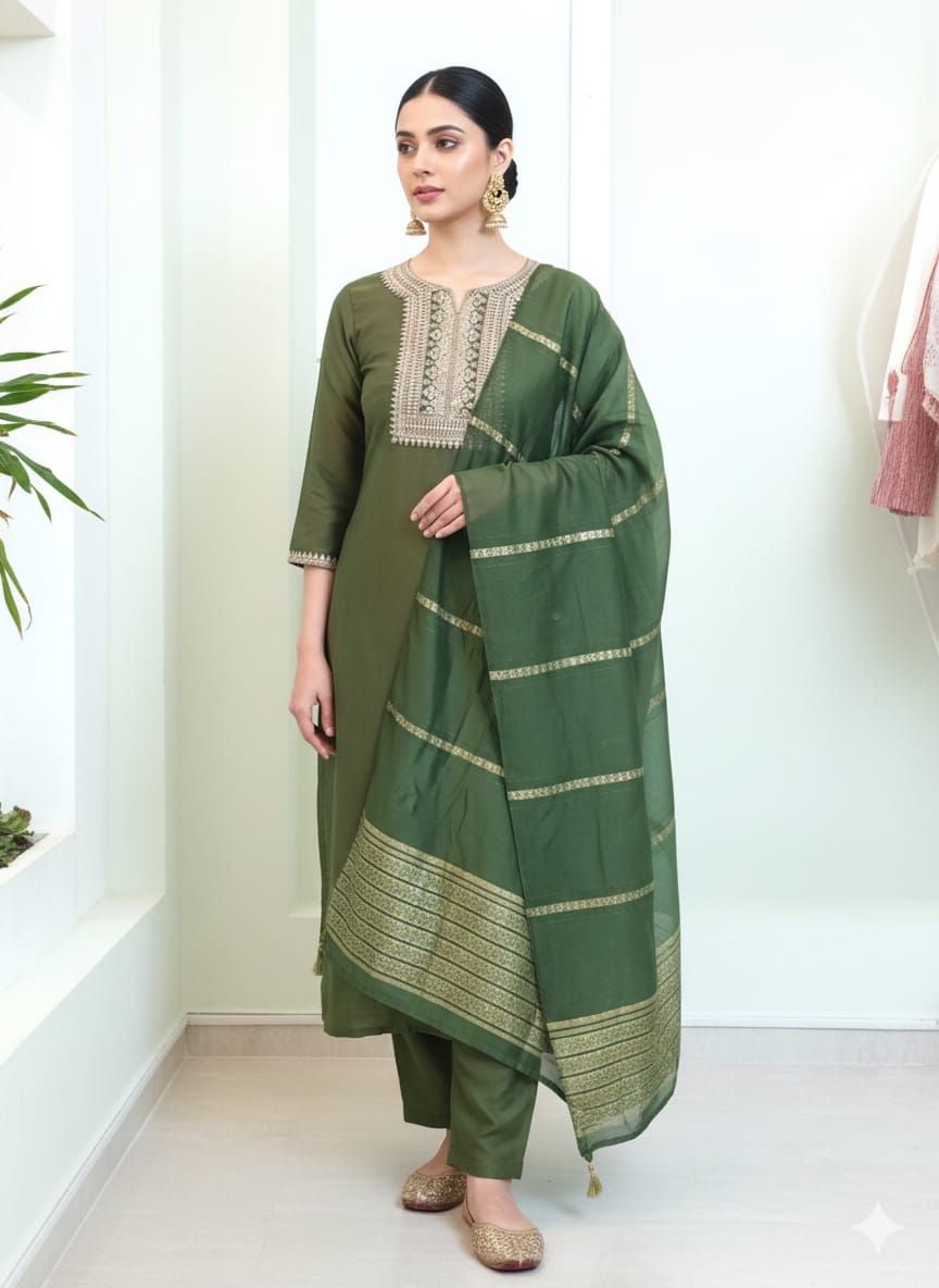 Indian suits  cotton material  - Image 6