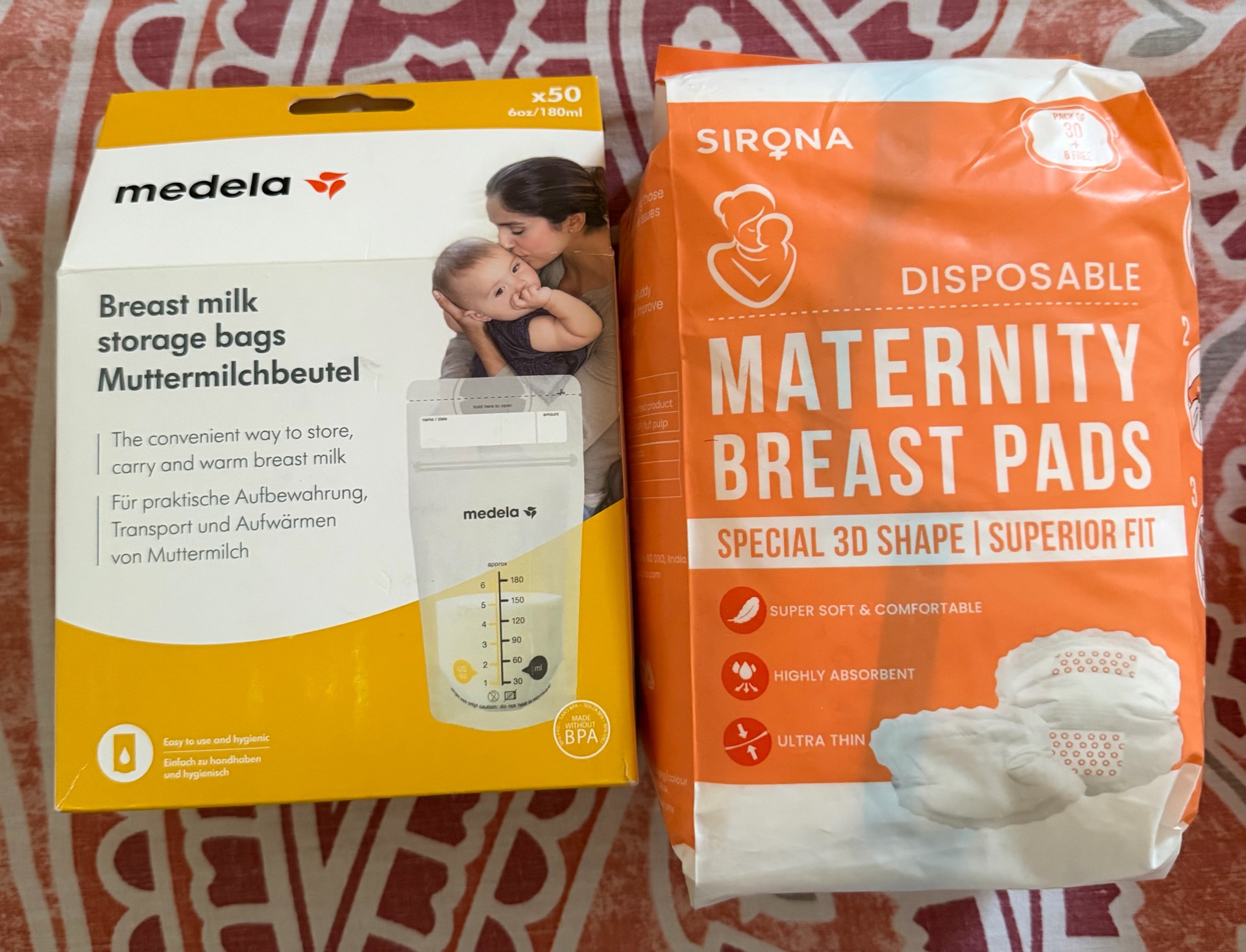 Breast pad and breast milk storage bags - Image 3