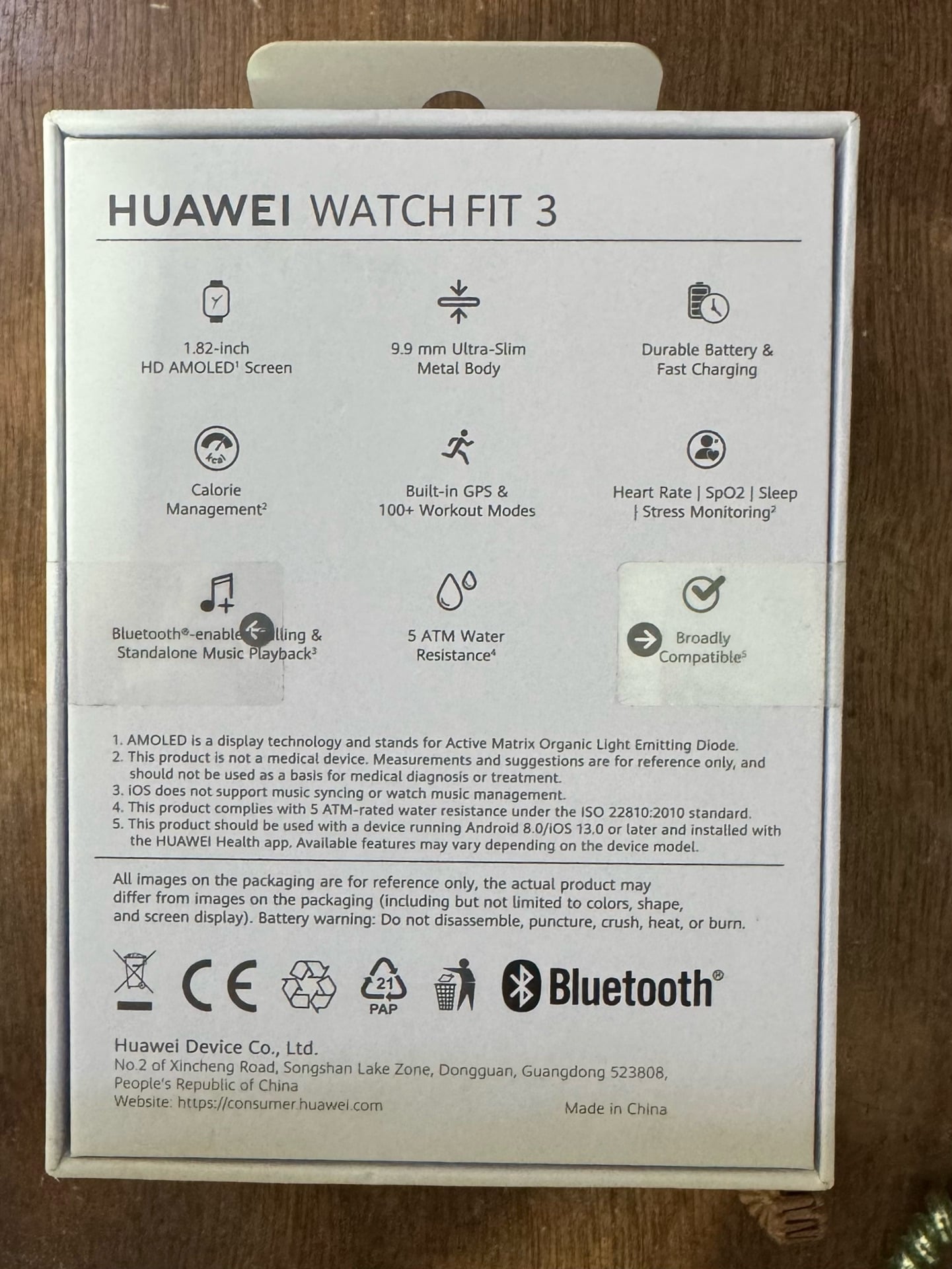 Huawei Fit 3 Brand New -Sealed Pack  - Image 2