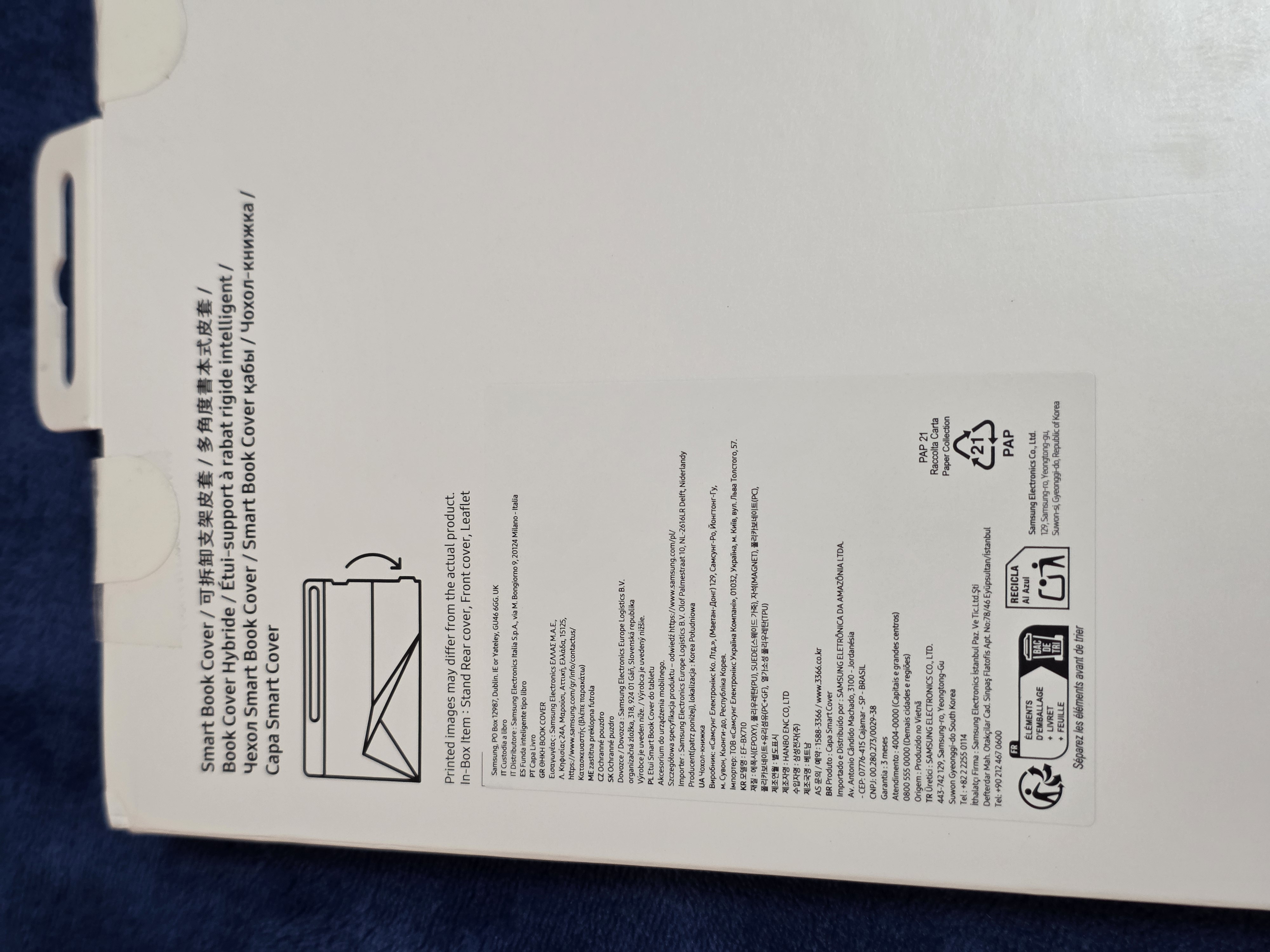 Samsung Galaxy Smart Book Cover for Tab S9, S9 Fe, S10Fe - Image 4