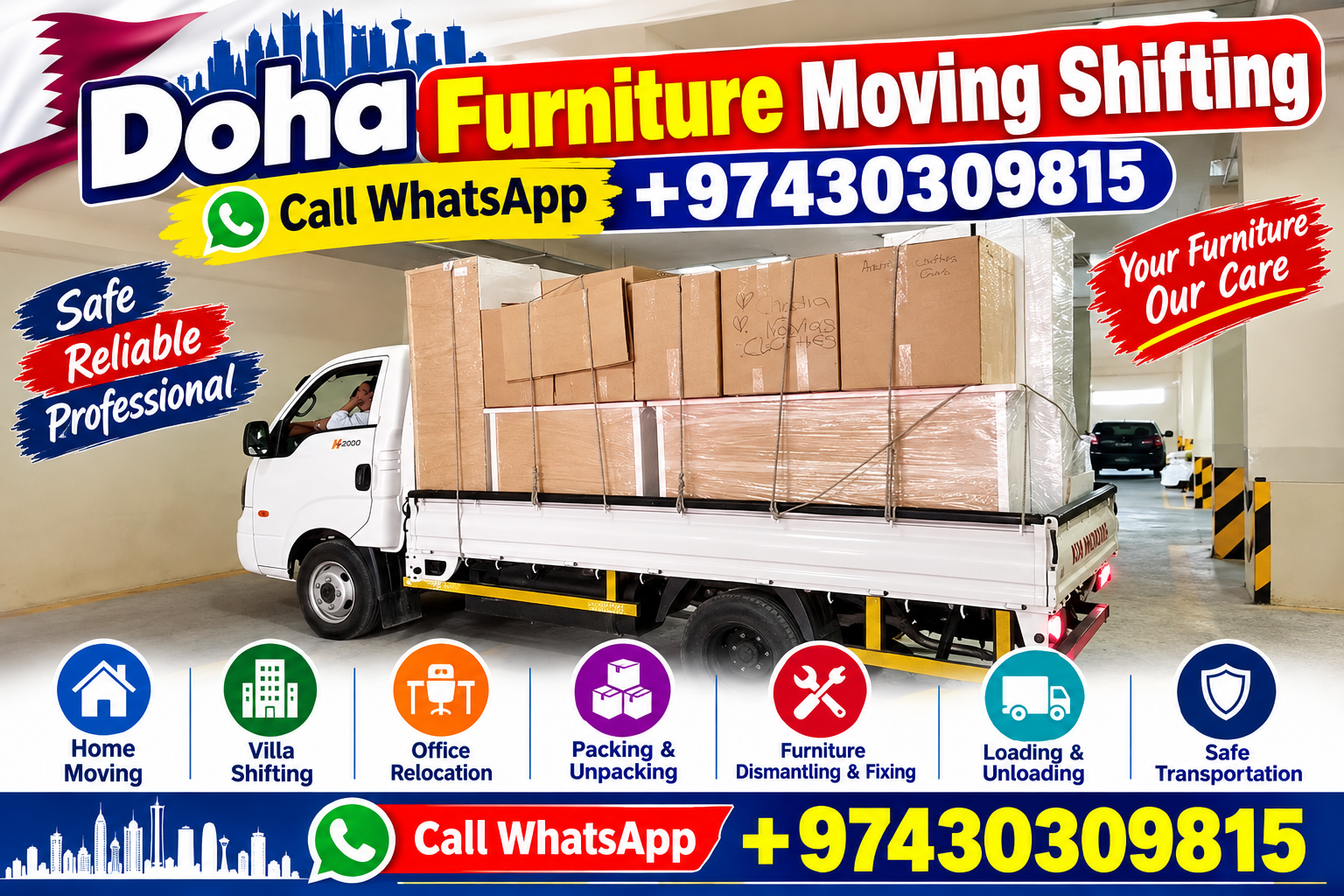 Furniture Moving and Shifting - Maintenance Services
