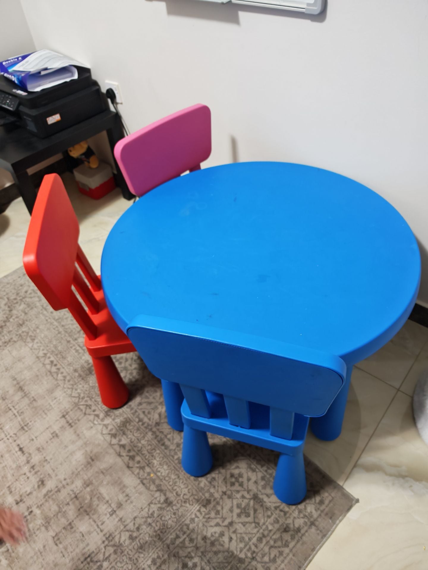 Kids Table & Chair Set for donation - Image 4