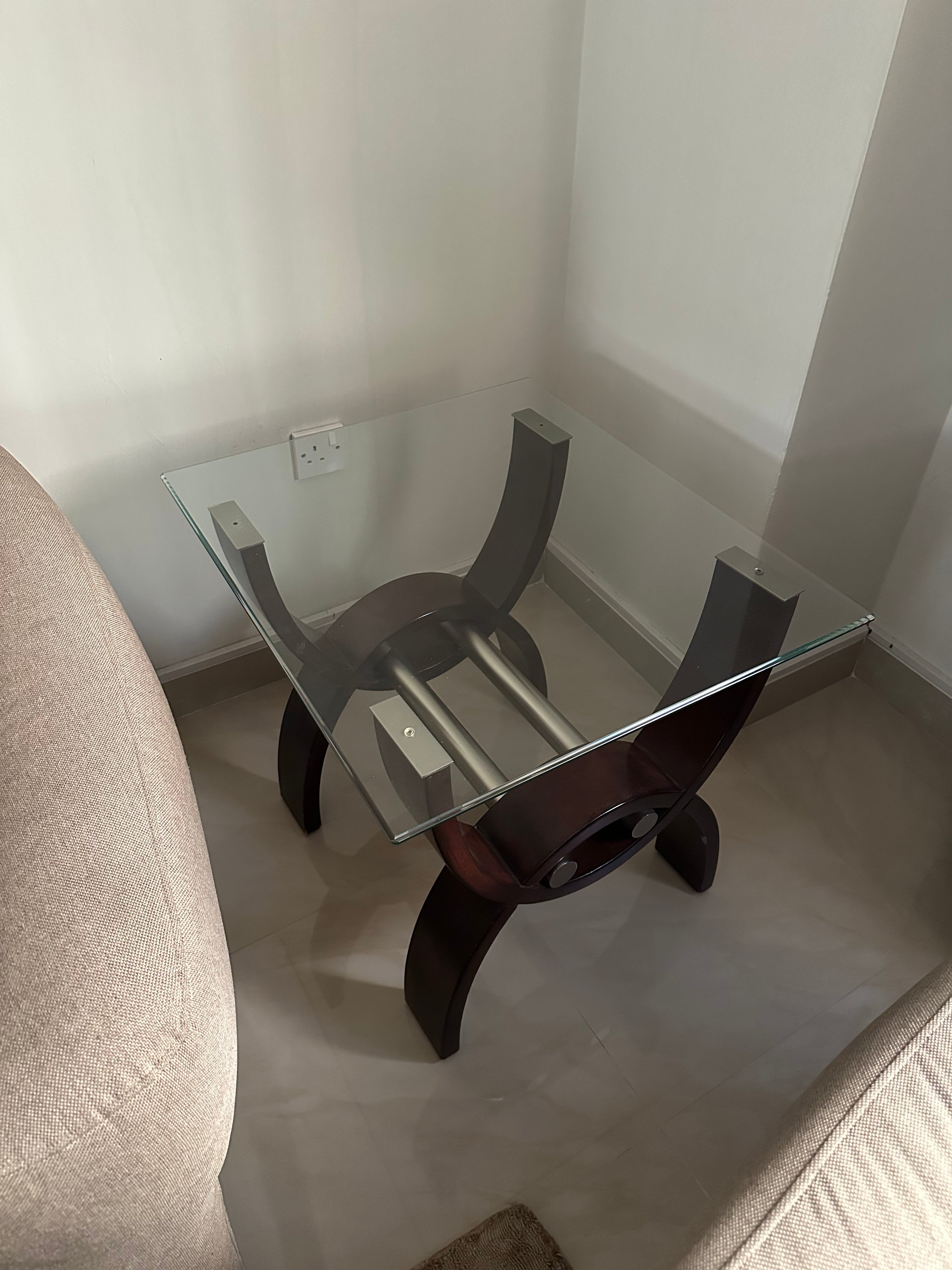 Living Room 3 Glass Tables - Image 2